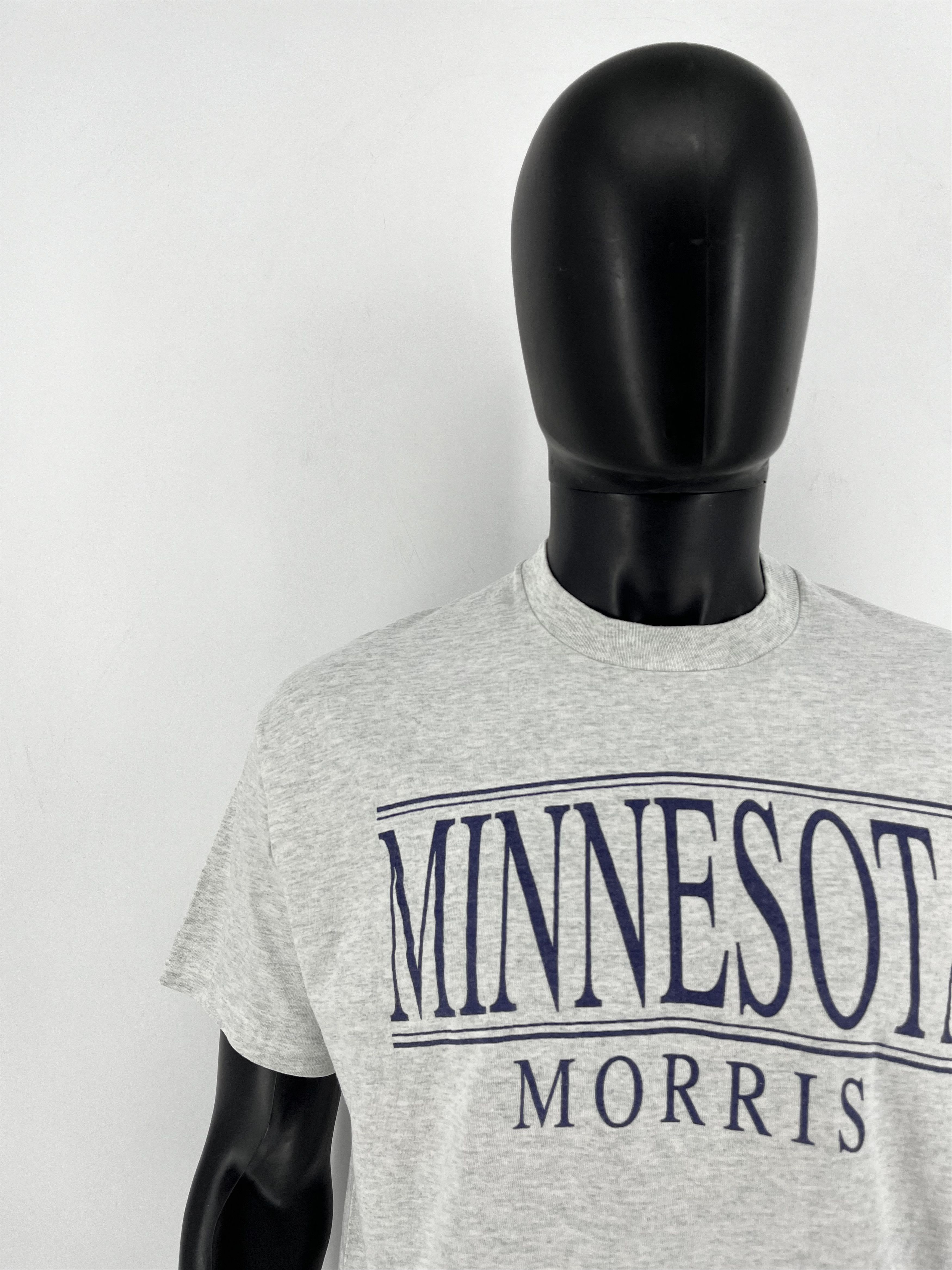 Vintage Vintage 90s Morris Minnesota Single Stitch Thin Tee Size US XL / EU 56 / 4 - 6 Thumbnail