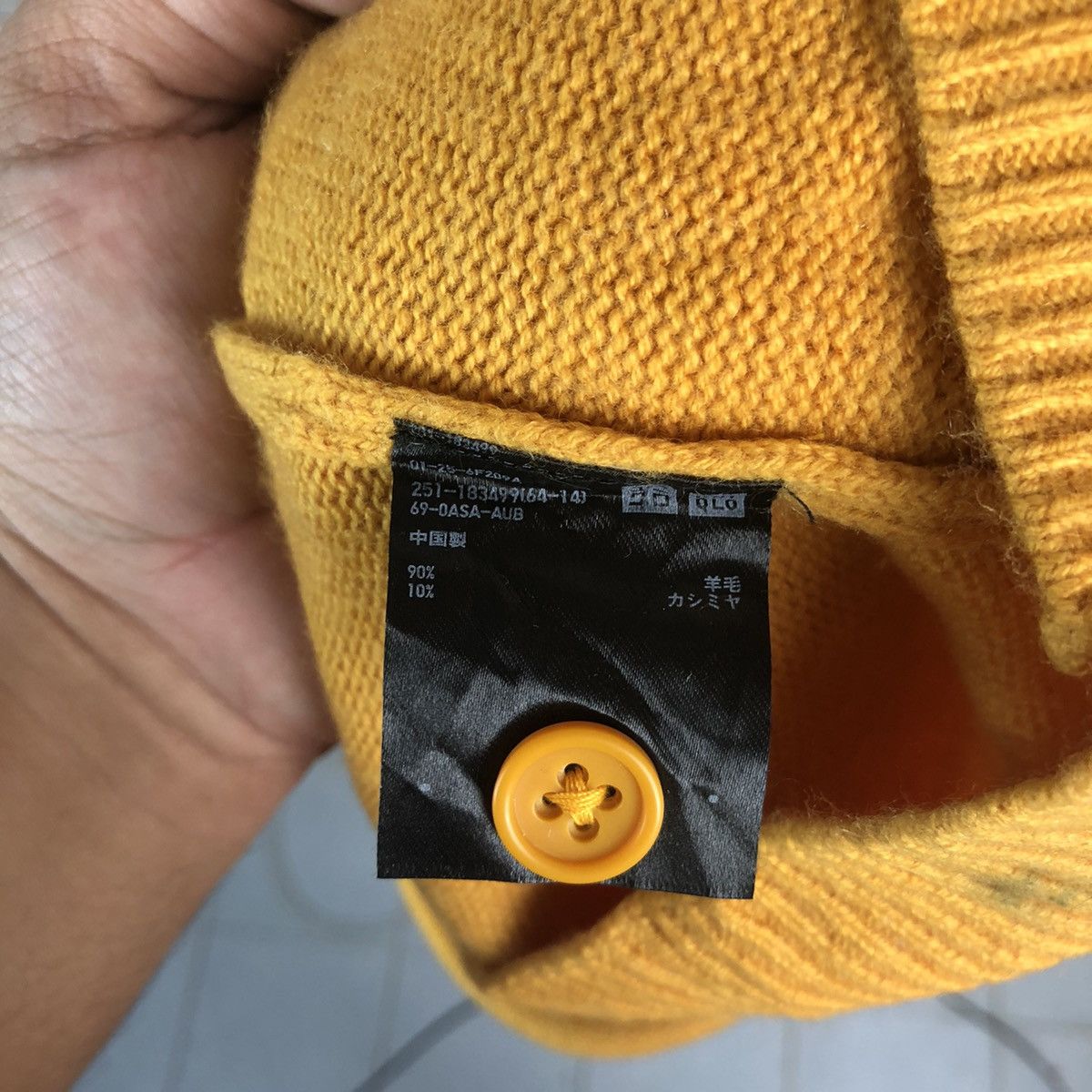 Homespun Knitwear × Undercover × Uniqlo Uniqlo X Undercover Mustard Long Knitwear #A919 Size S / US 4 / IT 40 - 11 Thumbnail