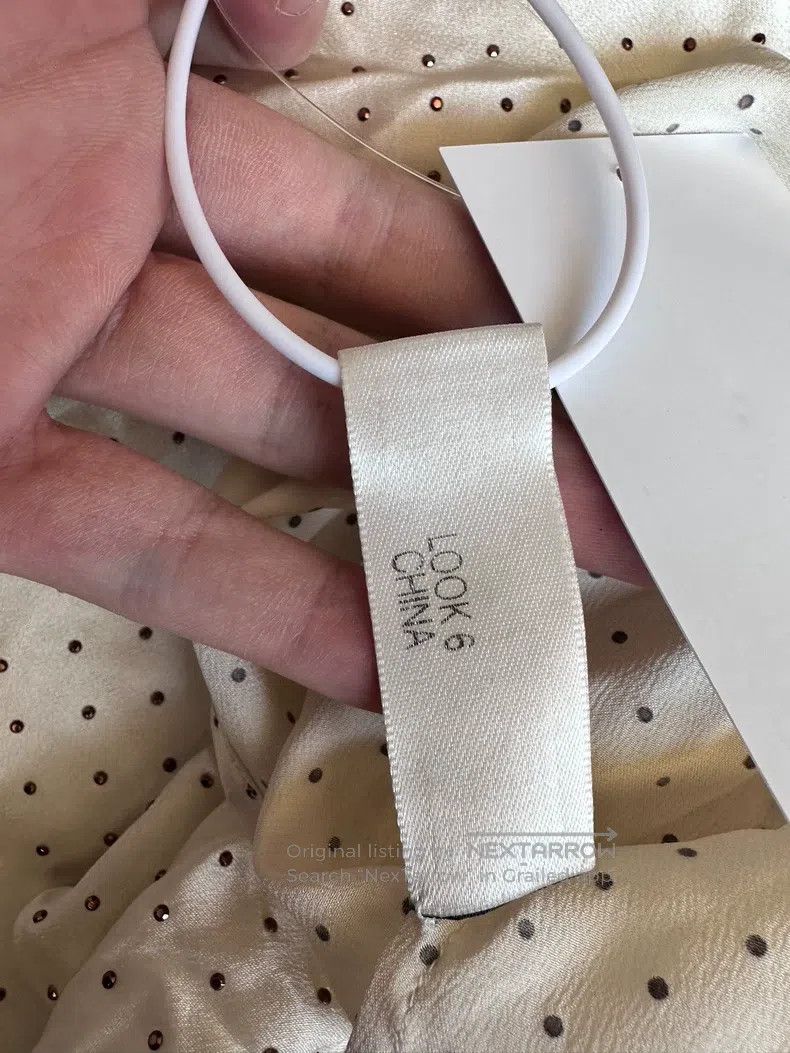 Saint Laurent Paris Saint Laurent Paris size 38 Champagne Color + Silk + Real Size M / US 6-8 / IT 42-44 - 5 Thumbnail