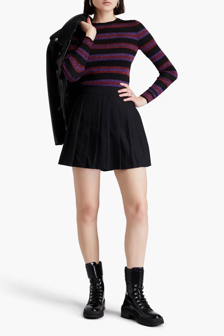 Valentino o1y0326 Crewneck Sweater in Multicolor Size XS / US 0-2 / IT 36-38 - 2 Thumbnail