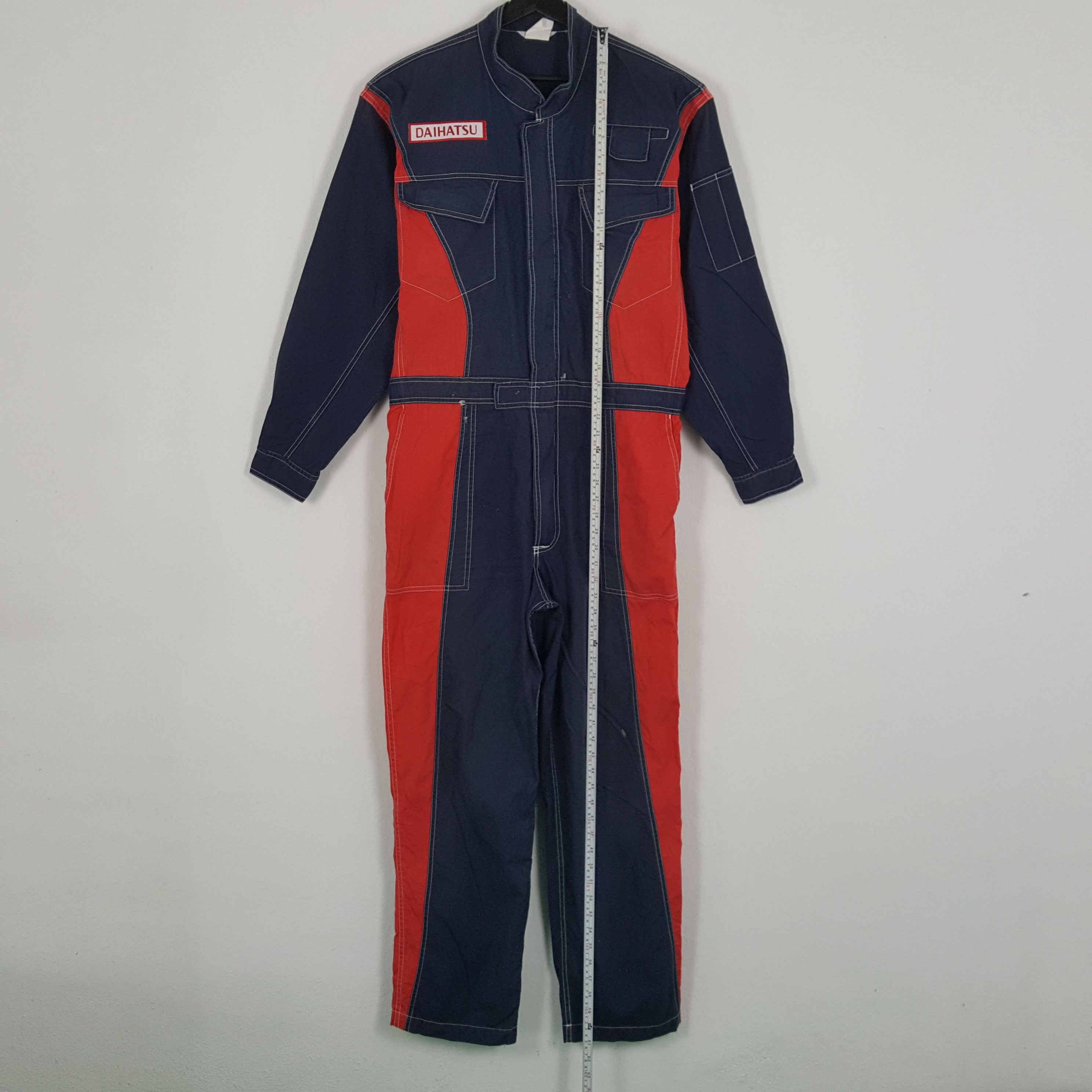 Vintage DAIHATSU Japanese Motorsports Racing Style Coverall Jacket Size US L / EU 52-54 / 3 - 7 Thumbnail