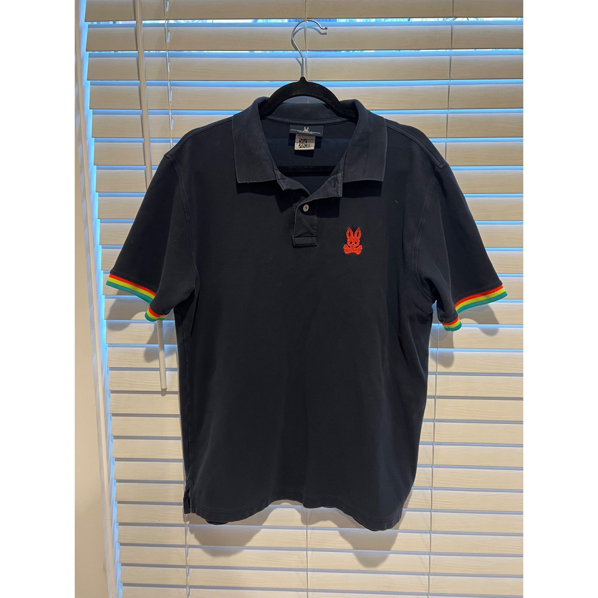 Psycho Bunny Psycho Bunny Polo Shirt - Size 7 / XL Size US XL / EU 56 / 4 - 1 Thumbnail