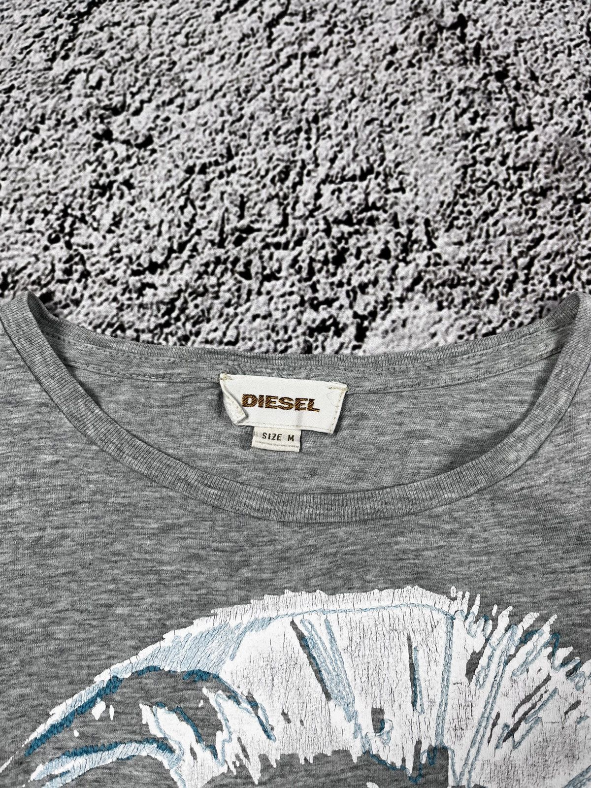 Diesel Vintage Y2K Diesel big logo long sleeve tee streetwear M Size US M / EU 48-50 / 2 - 3 Thumbnail