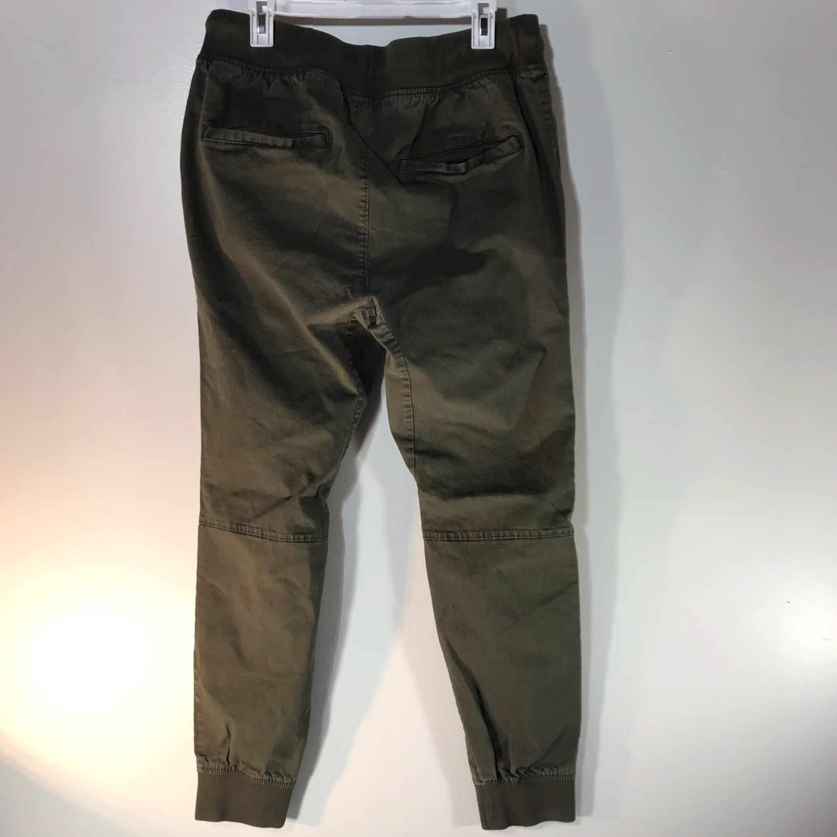 H&M H&M Divided Olive Green Joggers Mens Size 36 Regular Tapered Cotton Size US 36 / EU 52 - 2 Thumbnail