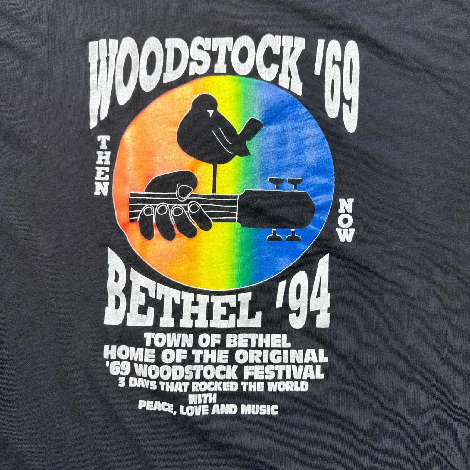 Other Woodstock Anniversary 1994 Bethel NY Rock Festival T-Short Size US XL / EU 56 / 4 - 3 Thumbnail