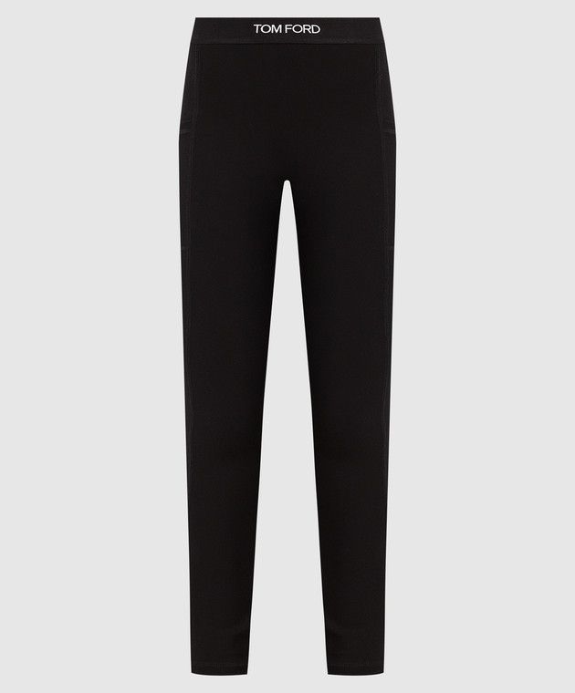 Tom Ford o1w1db10225 PAJ142 Leggings in Black Size 25" / US 0 / IT 36 - 1 Thumbnail