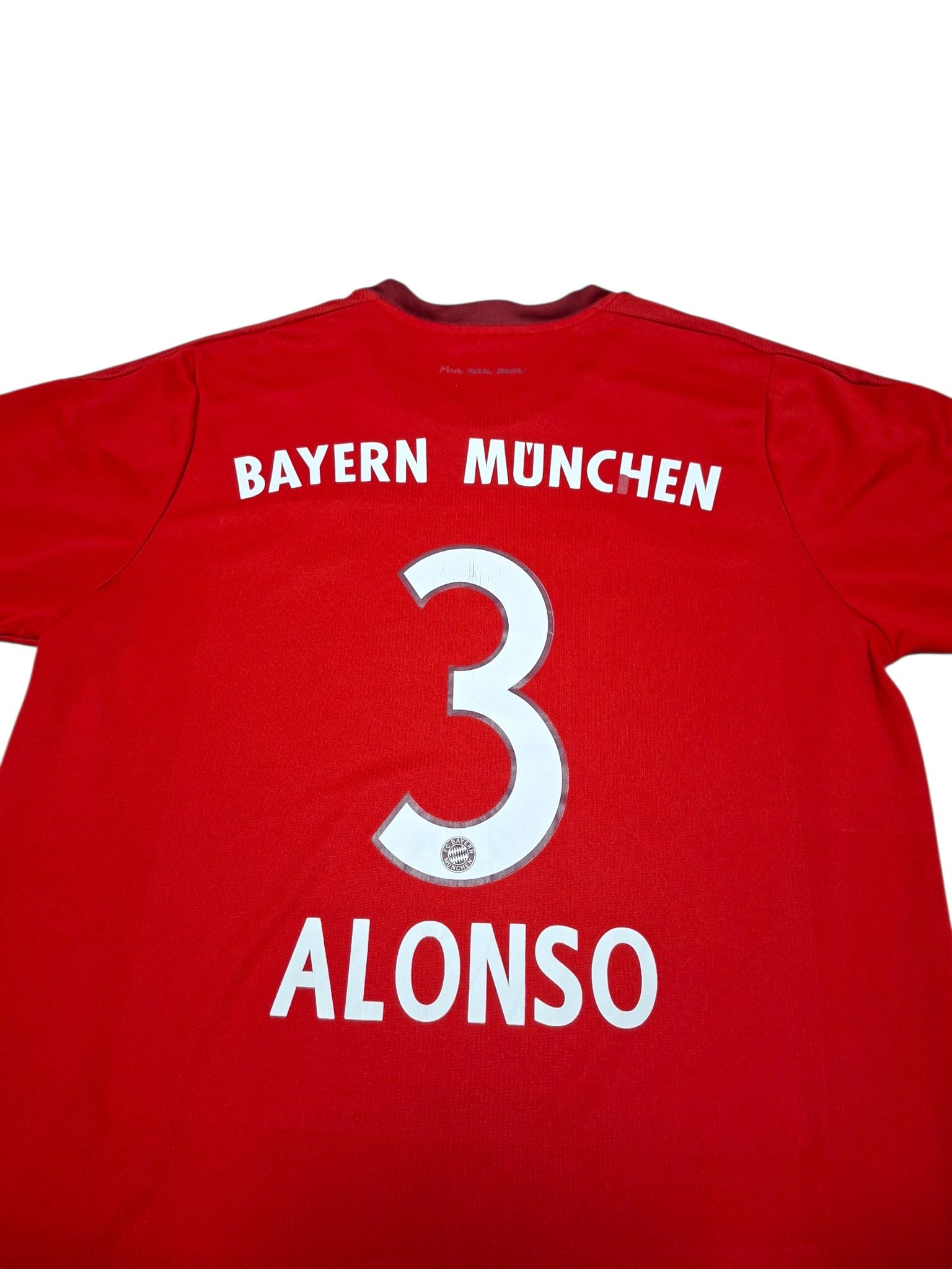 Adidas XABI ALONSO BAYERN MUNICH ADIDAS 2015/2016 SOCCER JERSEY Size US XL / EU 56 / 4 - 4 Thumbnail