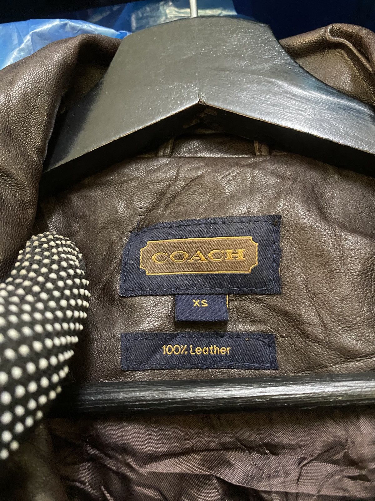 Coach Vintage Coach XS Brown Leather Car Coat Made of 100% Leather Size US XS / EU 42 / 0 - 6 Thumbnail