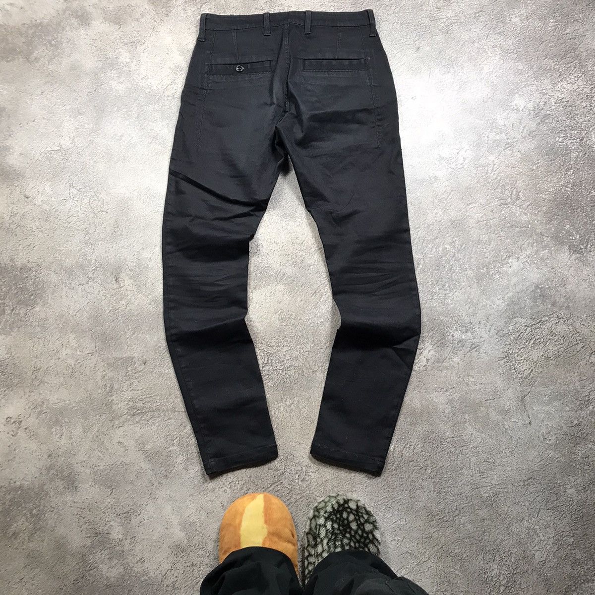Vintage Vintage 90s G Star Distressed Baggy Low Rise Flared Pants 30 Size US 30 / EU 46 - 5 Thumbnail