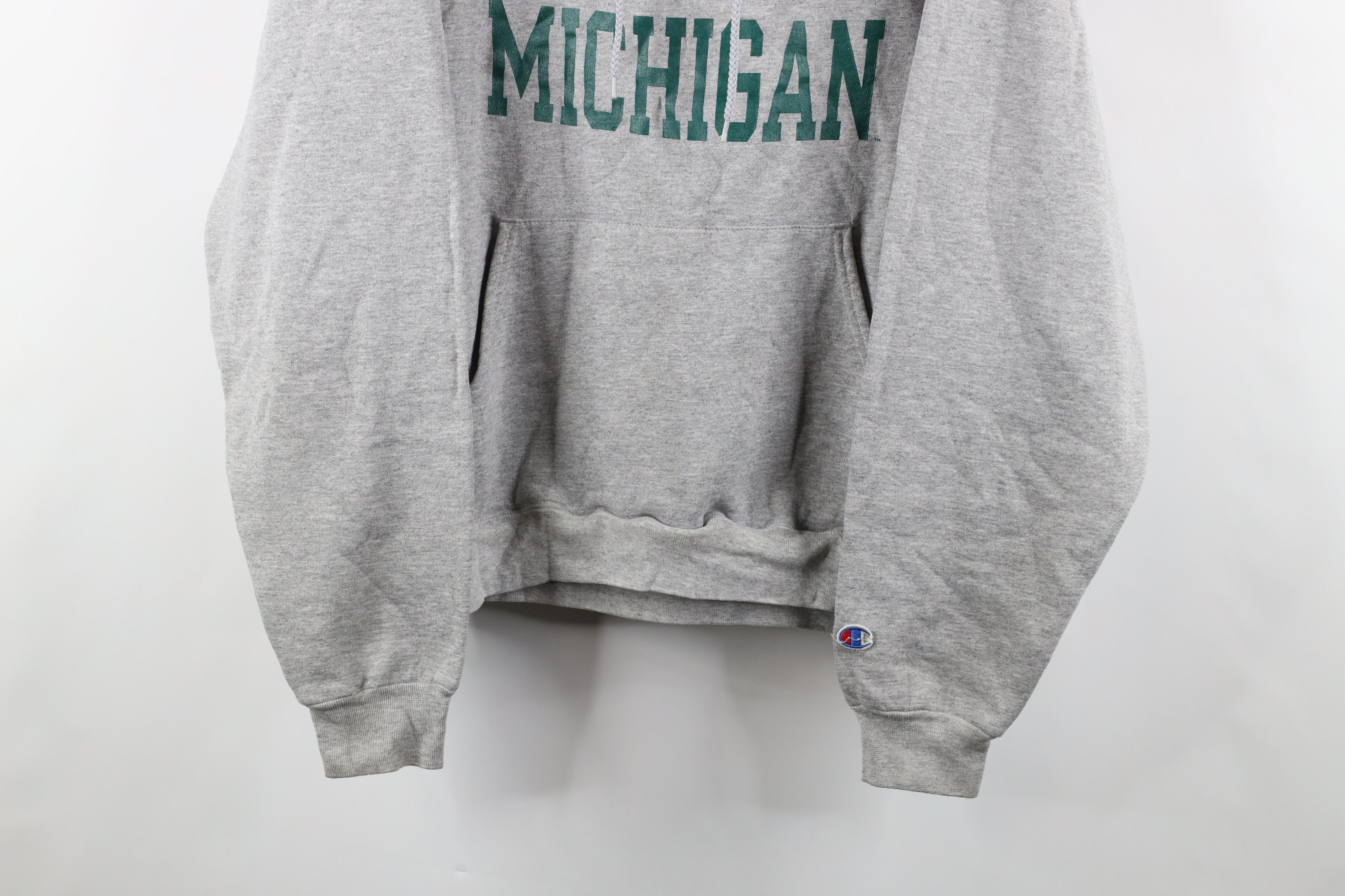 Champion × Vintage Vintage Champion Michigan University Hoodie Sweatshirt Size US L / EU 52-54 / 3 - 3 Thumbnail