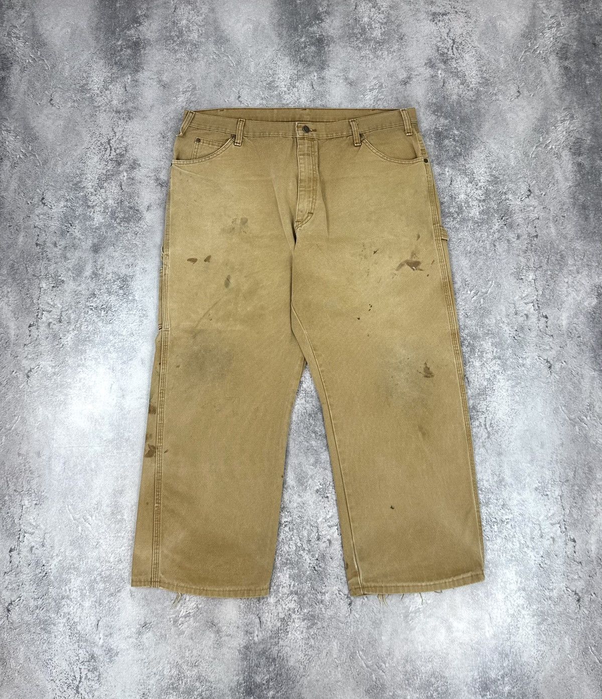 Dickies Vintage Dickies USA Trashed Carpenter Y2K Utility Work Pants Size US 40 / EU 56 - 2 Thumbnail