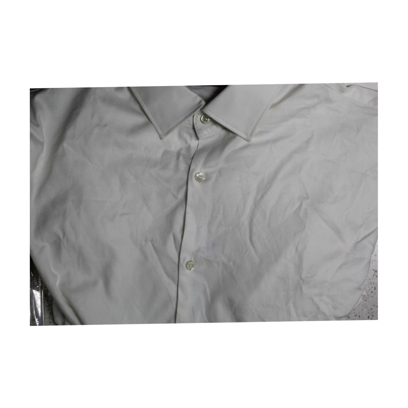 Hugo Boss Hugo Boss Mens Slim Fit Button Up Shirt white 16.5 Neck Size US XL / EU 56 / 4 - 2 Thumbnail