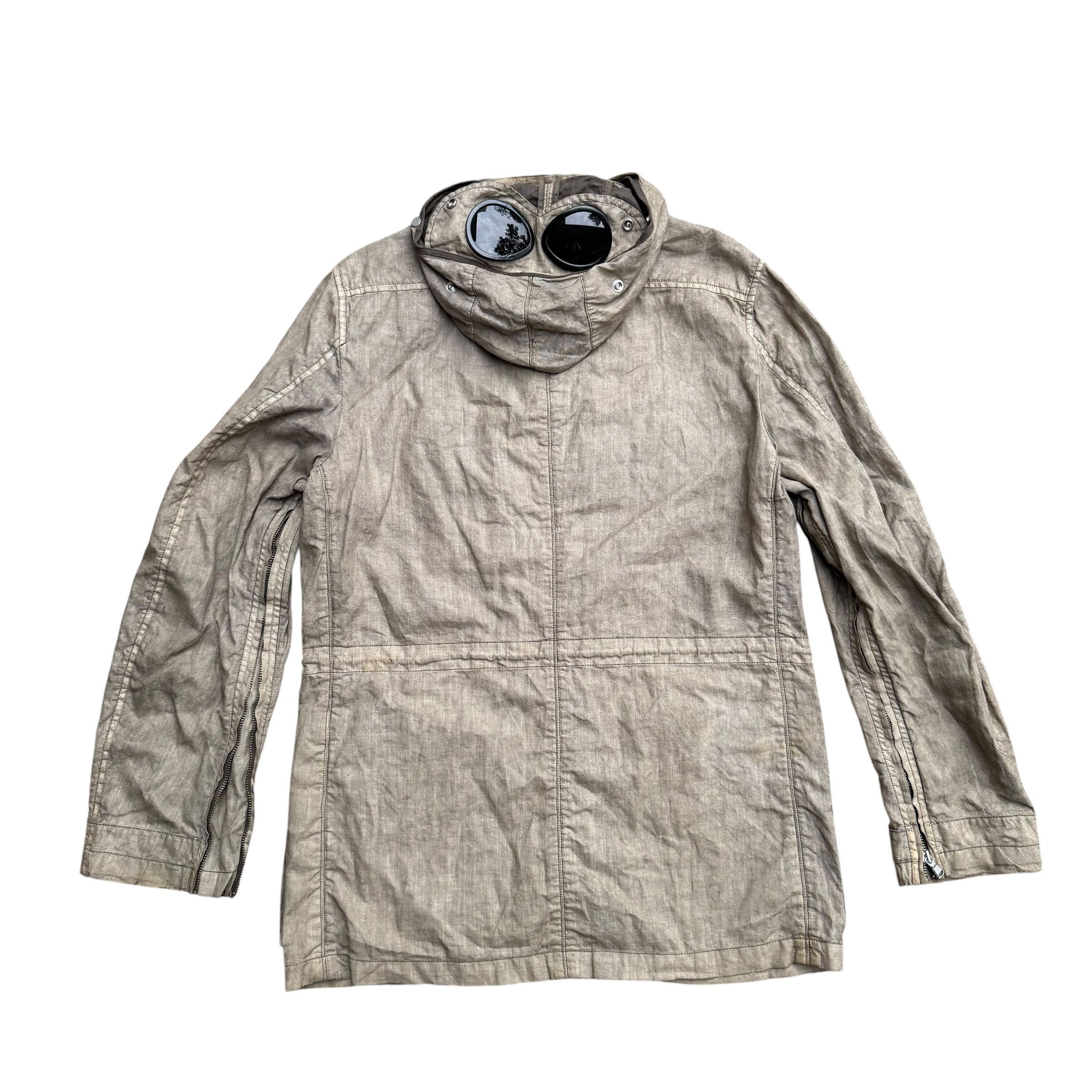 C.P. Company CP Company Linoflax Transparent Cover Goggle Jacket Size US M / EU 48-50 / 2 - 8 Thumbnail
