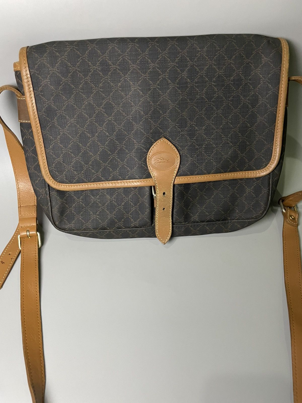 Longchamp Vintage LongChamp Messenger Bag Size ONE SIZE - 2 Thumbnail
