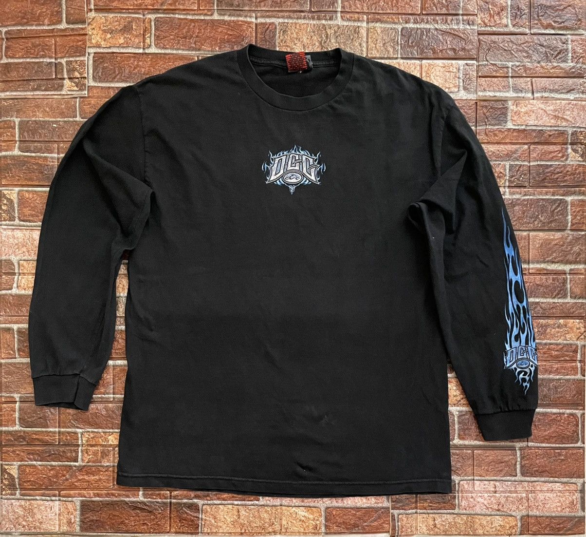 Harley Davidson Orange County Choppers Flame Longsleeve Size US XL / EU 56 / 4 - 2 Thumbnail
