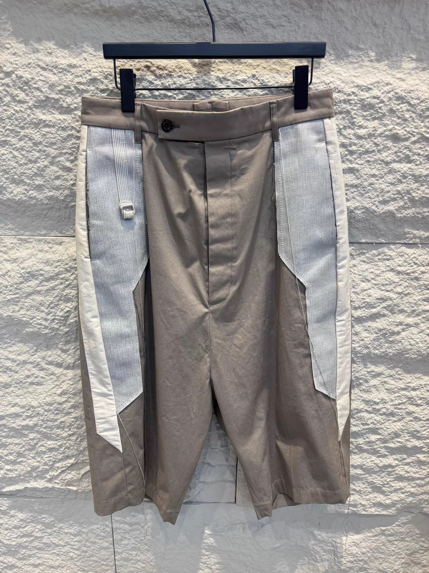 Rick Owens Rick Owens 19ss Babel Panelled Short (46) Rare Italy Size US 30 / EU 46 - 1 Thumbnail