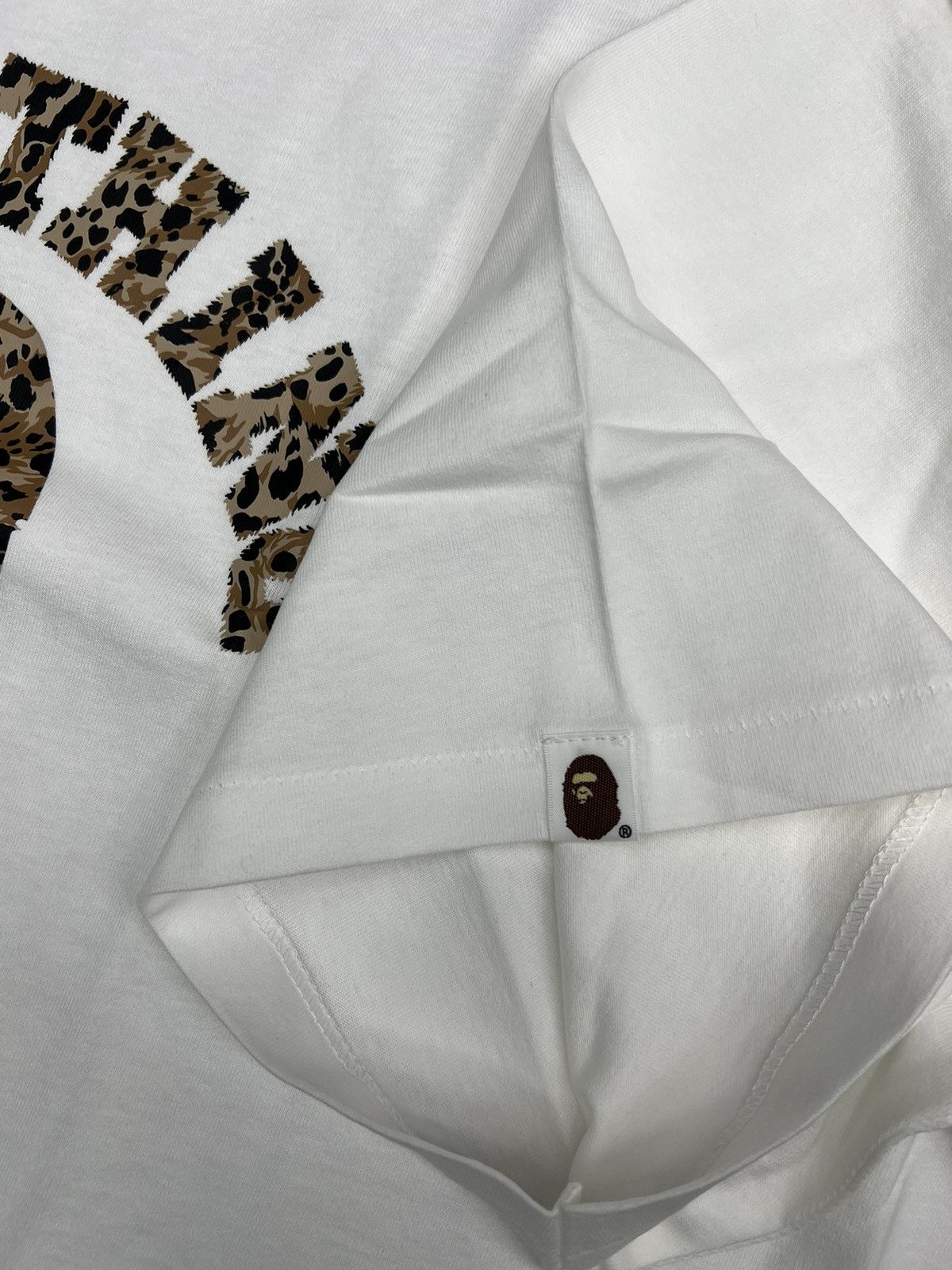 Bape Bape Wild Leopard College T-Shirt (3XL) Size US XXL / EU 58 / 5 - 3 Thumbnail