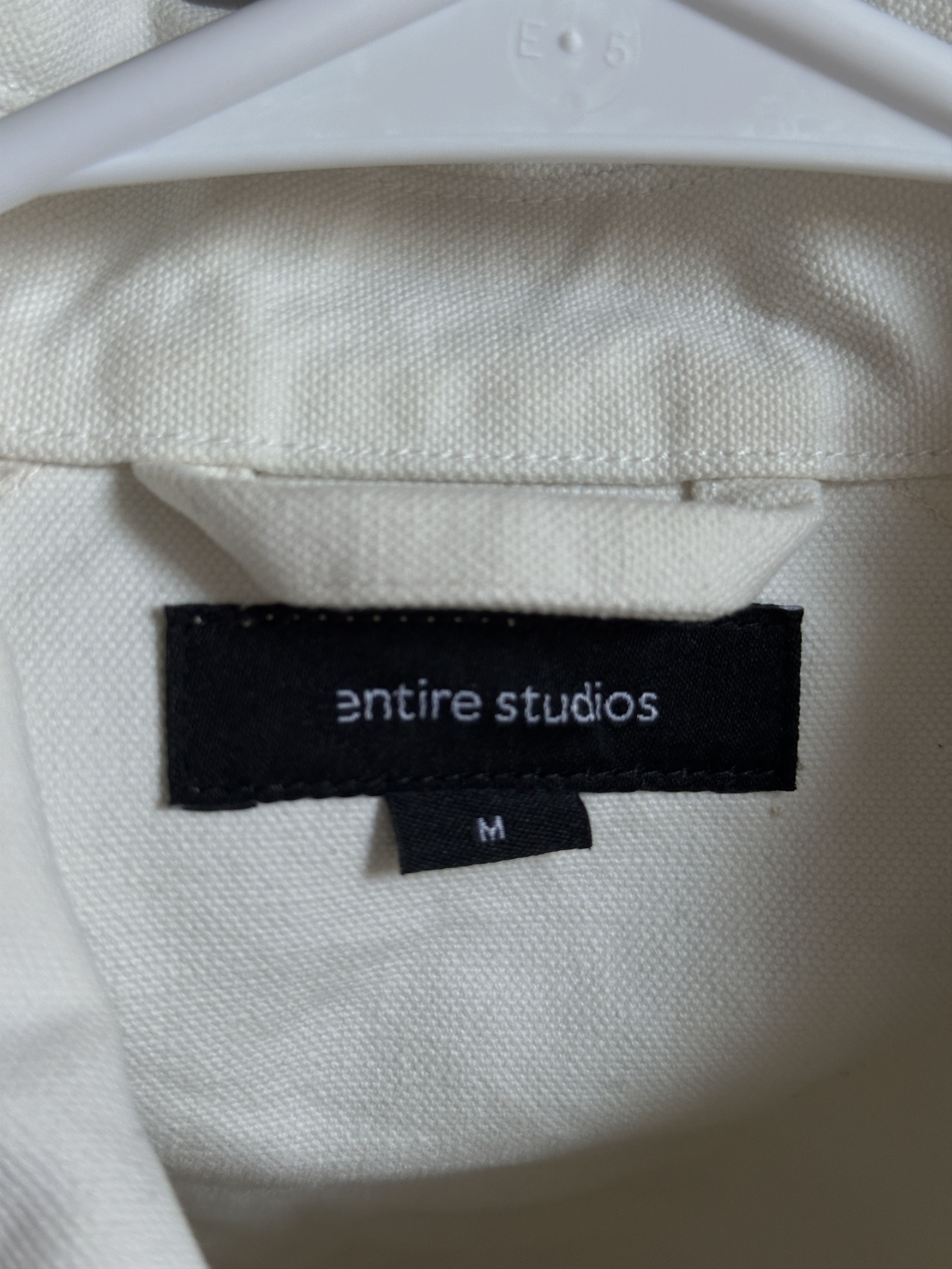 Entire Studios entire studios gem denim jacket bone Size US M / EU 48-50 / 2 - 4 Thumbnail