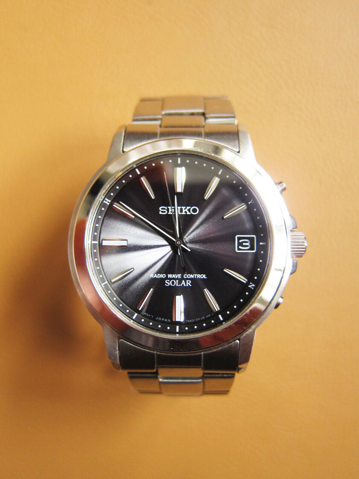 Seiko SEIKO 7B52-0AF0 Solar Radio Wave Control SS Men's Watch Size ONE SIZE - 11 Thumbnail