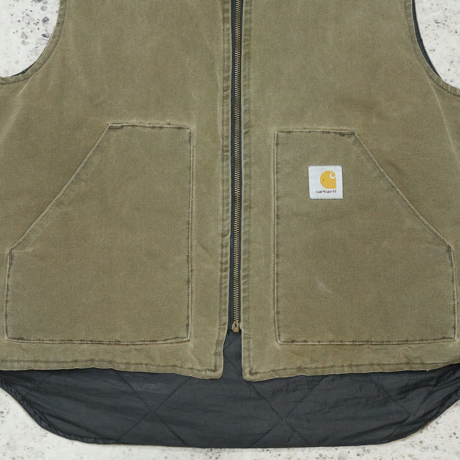Carhartt Vintage Carhartt VQ1882 Chestnut Faded Brown Arctic Vest Size US L / EU 52-54 / 3 - 4 Thumbnail
