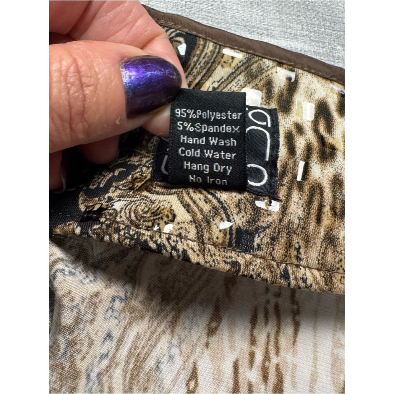 Other Clara Sun Woo Animal Print Ruffle Zip Front Blouse Size Z Size S / US 4 / IT 40 - 8 Thumbnail