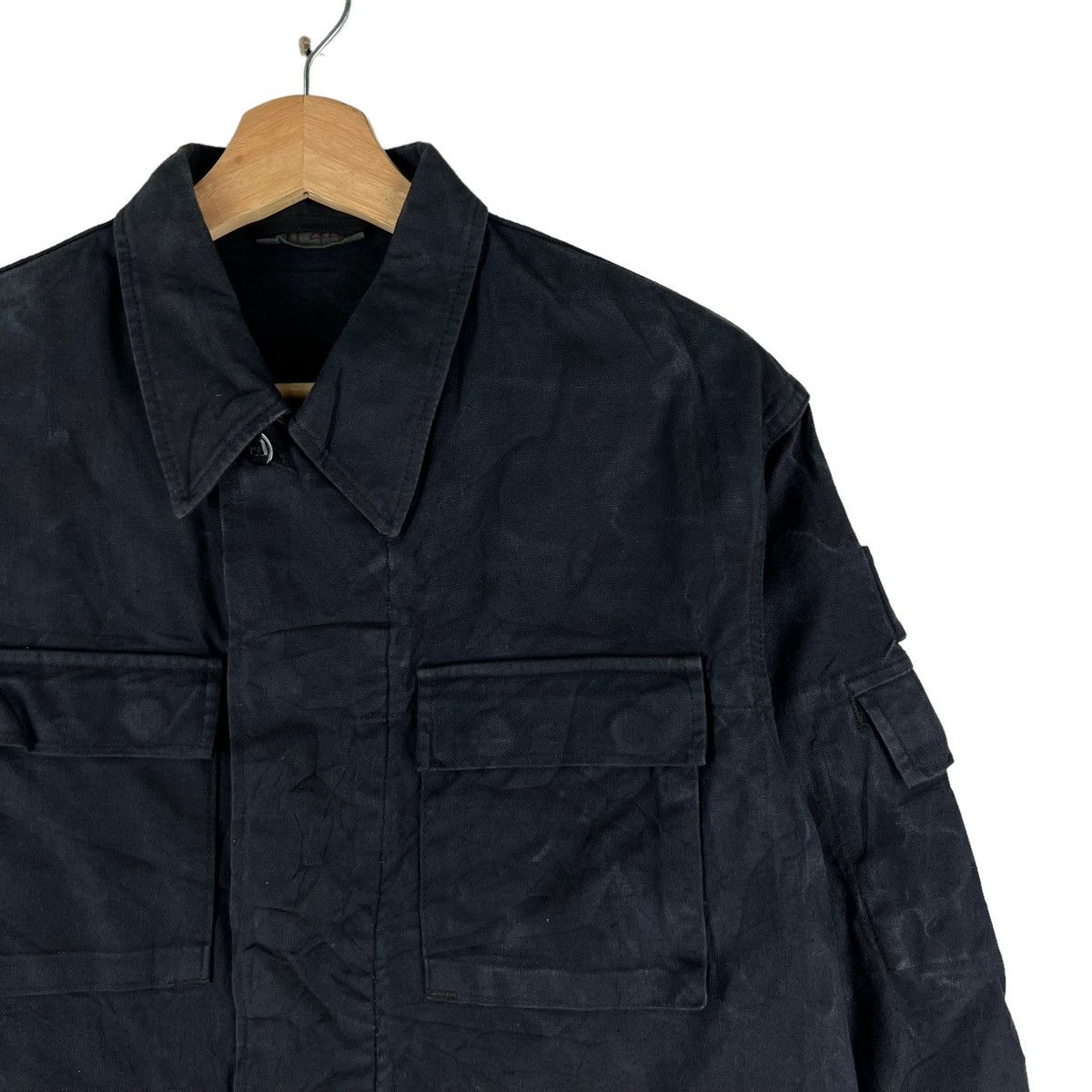 Japanese Brand 🔥VINTAGE MILITARY CARGO JACKET MULTI POCKET UTILITY ARMY Size US M / EU 48-50 / 2 - 4 Thumbnail