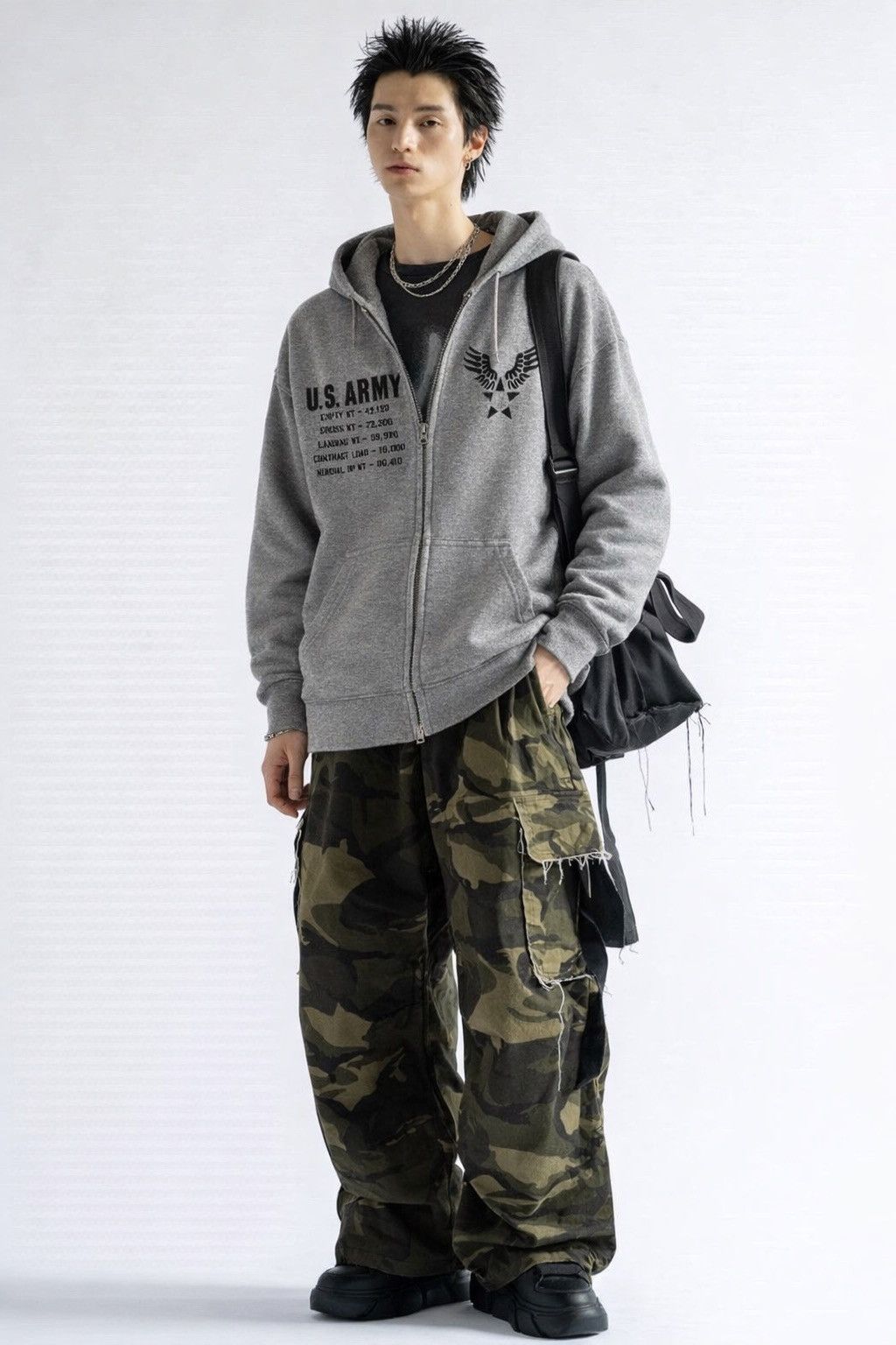 Avirex OOs Archive Avirex Grey Hoodie Size US L / EU 52-54 / 3 - 1 Thumbnail