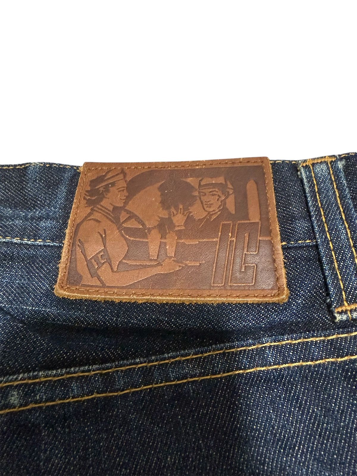Icecream Vintage BBC Ice Cream Jeans Size US 35 - 6 Thumbnail