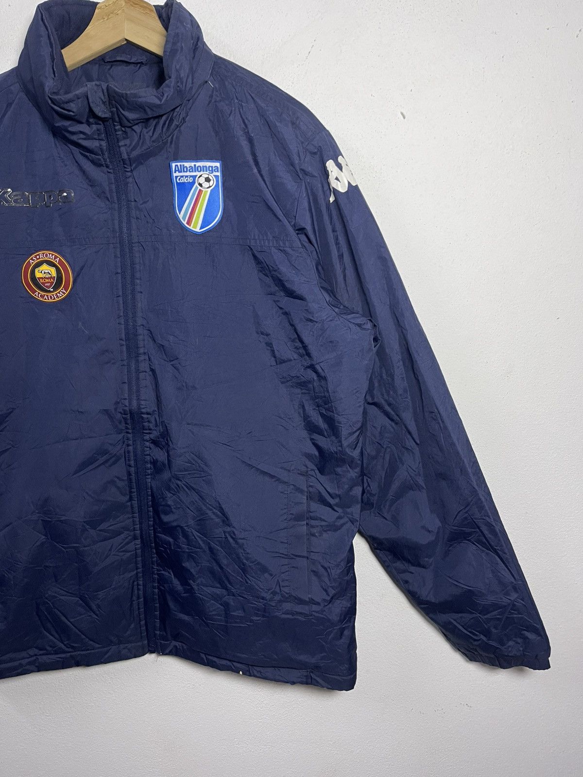 Kappa Kappa Albalonga AS Roma Academy Full Zip Training Jacket Size US XL / EU 56 / 4 - 3 Thumbnail