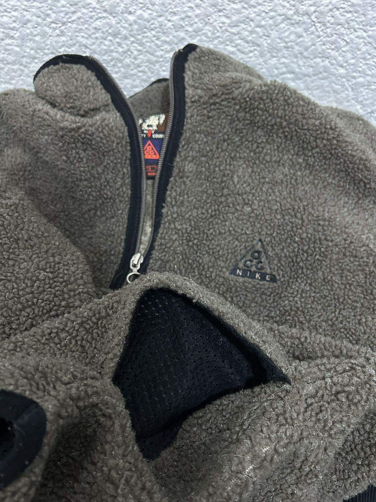 Nike ACG NIKE ACG HALF ZIP SHERPA 90’s BROWN Size US XL / EU 56 / 4 - 7 Thumbnail