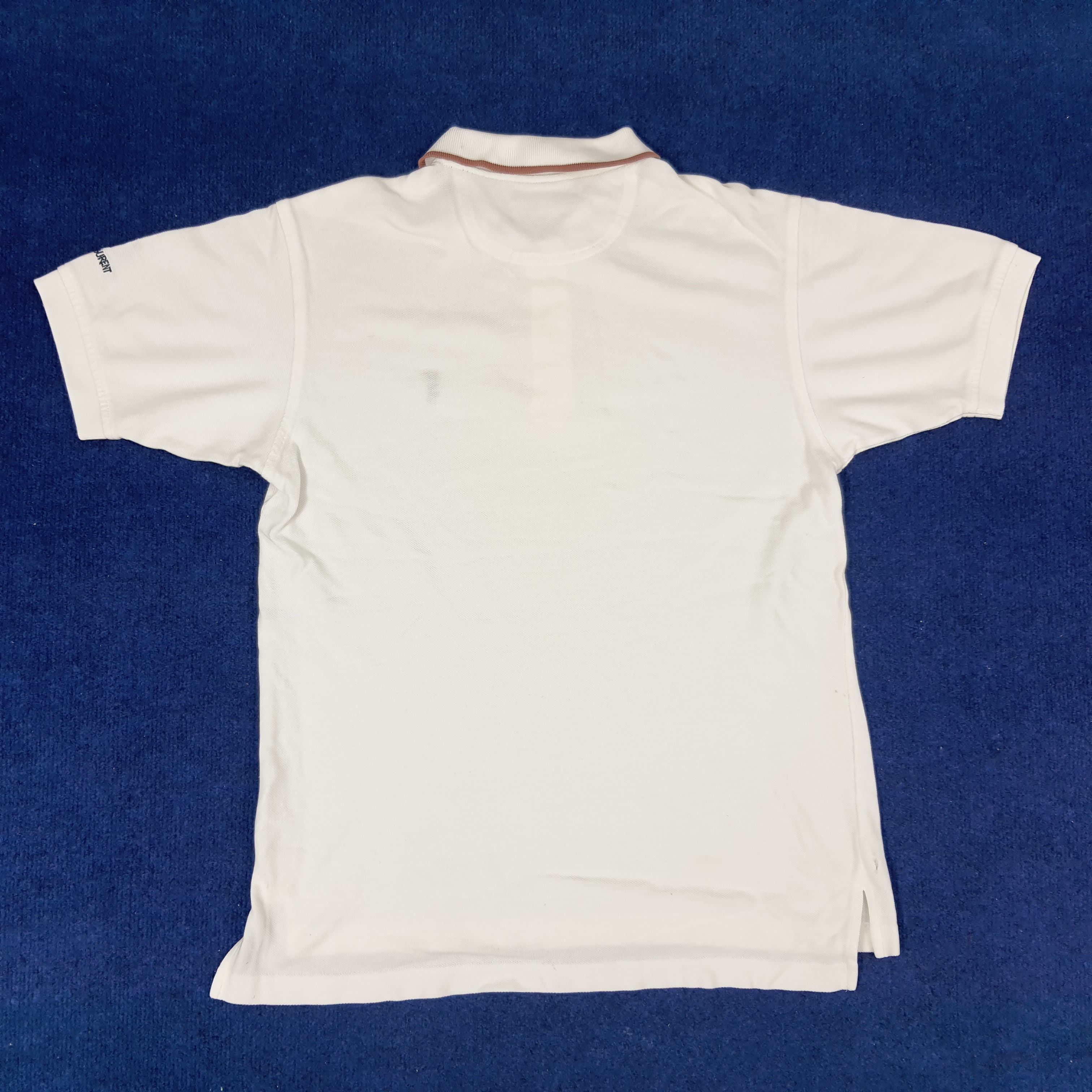 Vintage × Yves Saint Laurent Vintage Yves Saint Laurent YSL Designer Polo Shirt Size US M / EU 48-50 / 2 - 3 Thumbnail