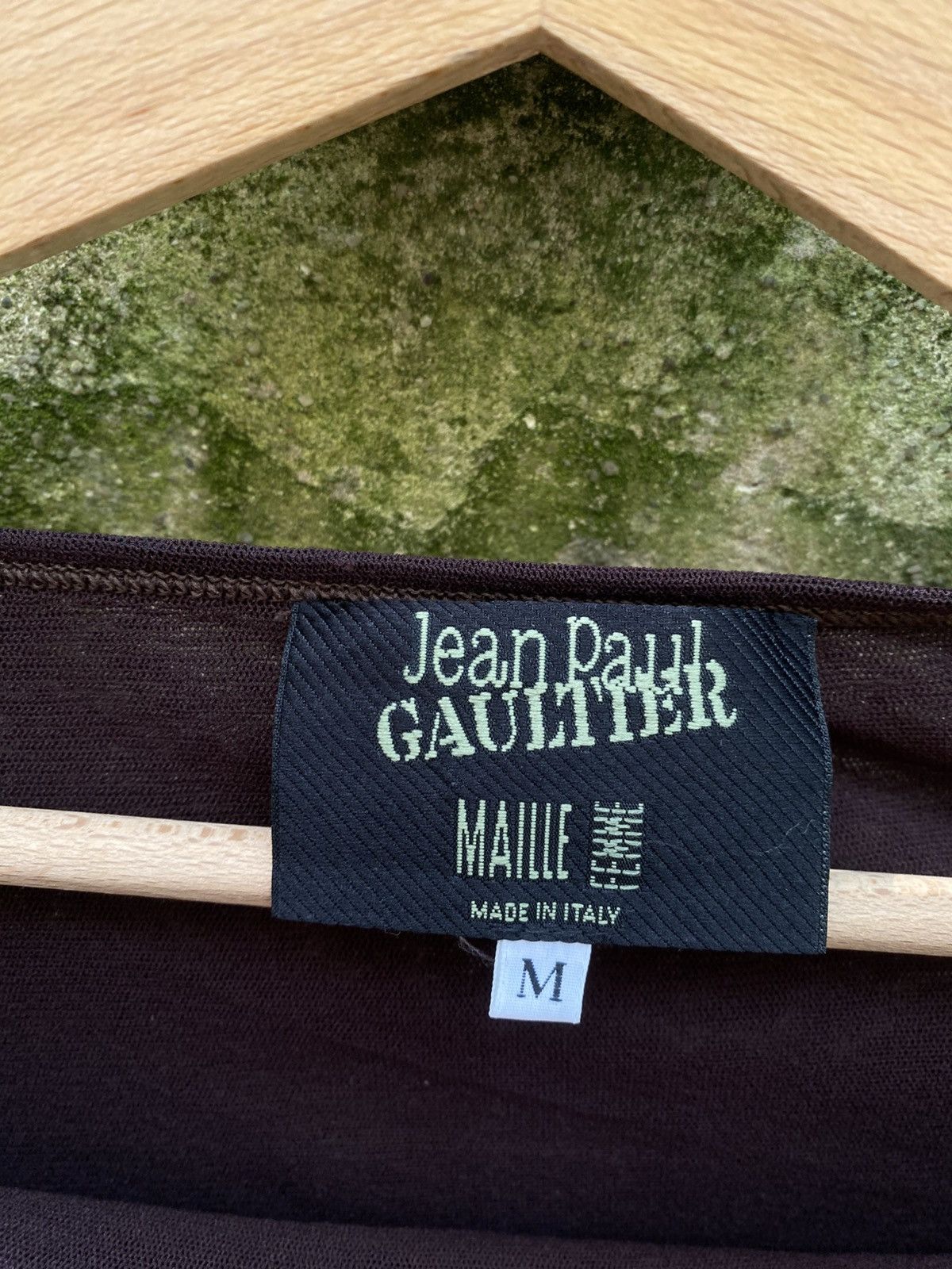 Jean Paul Gaultier Jean Paul Gaultier Mesh Chocolate Skirt Runway FW 1998-1999 Size 24" / US 00 / IT 34 - 6 Thumbnail