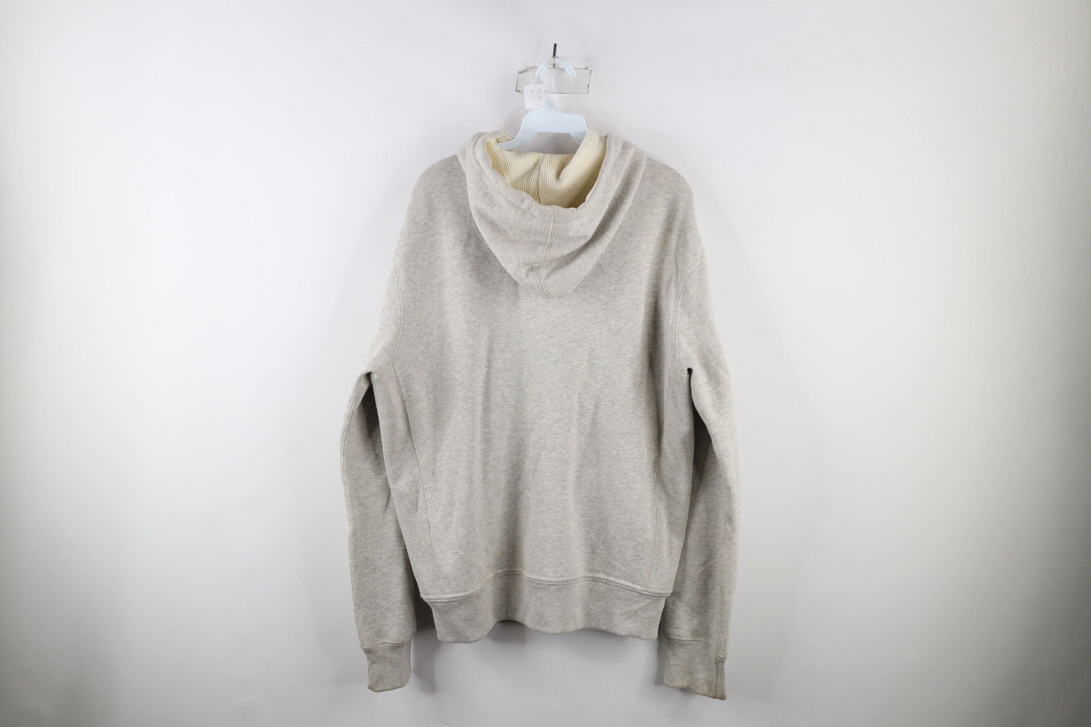 Ralph Lauren × Vintage Vintage 90s Ralph Lauren Full Zip Hoodie Sweatshirt Gray Size US M / EU 48-50 / 2 - 10 Thumbnail