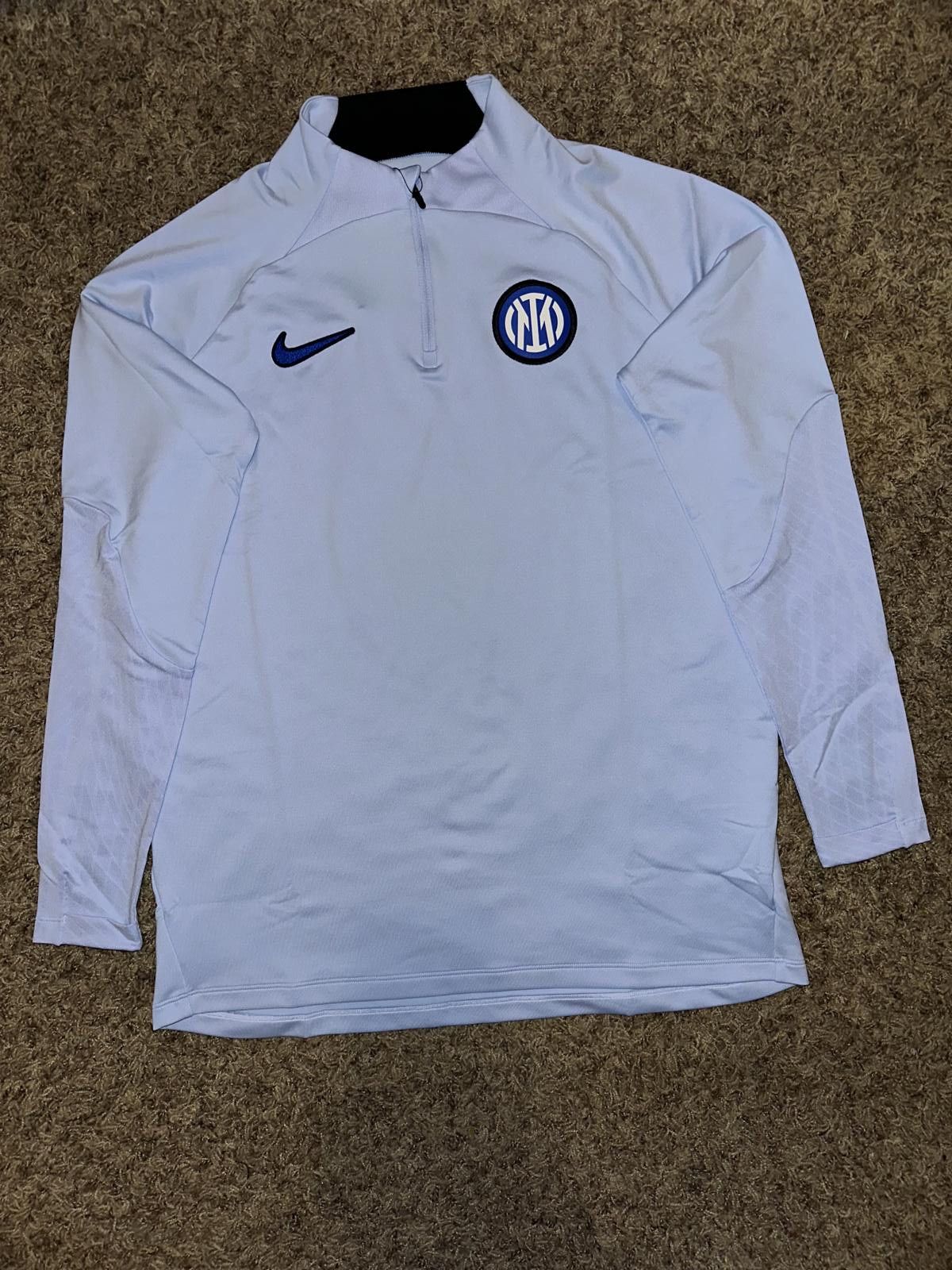Nike Men's Inter Milan Strike Dri-FIT Football Knit Drill Top