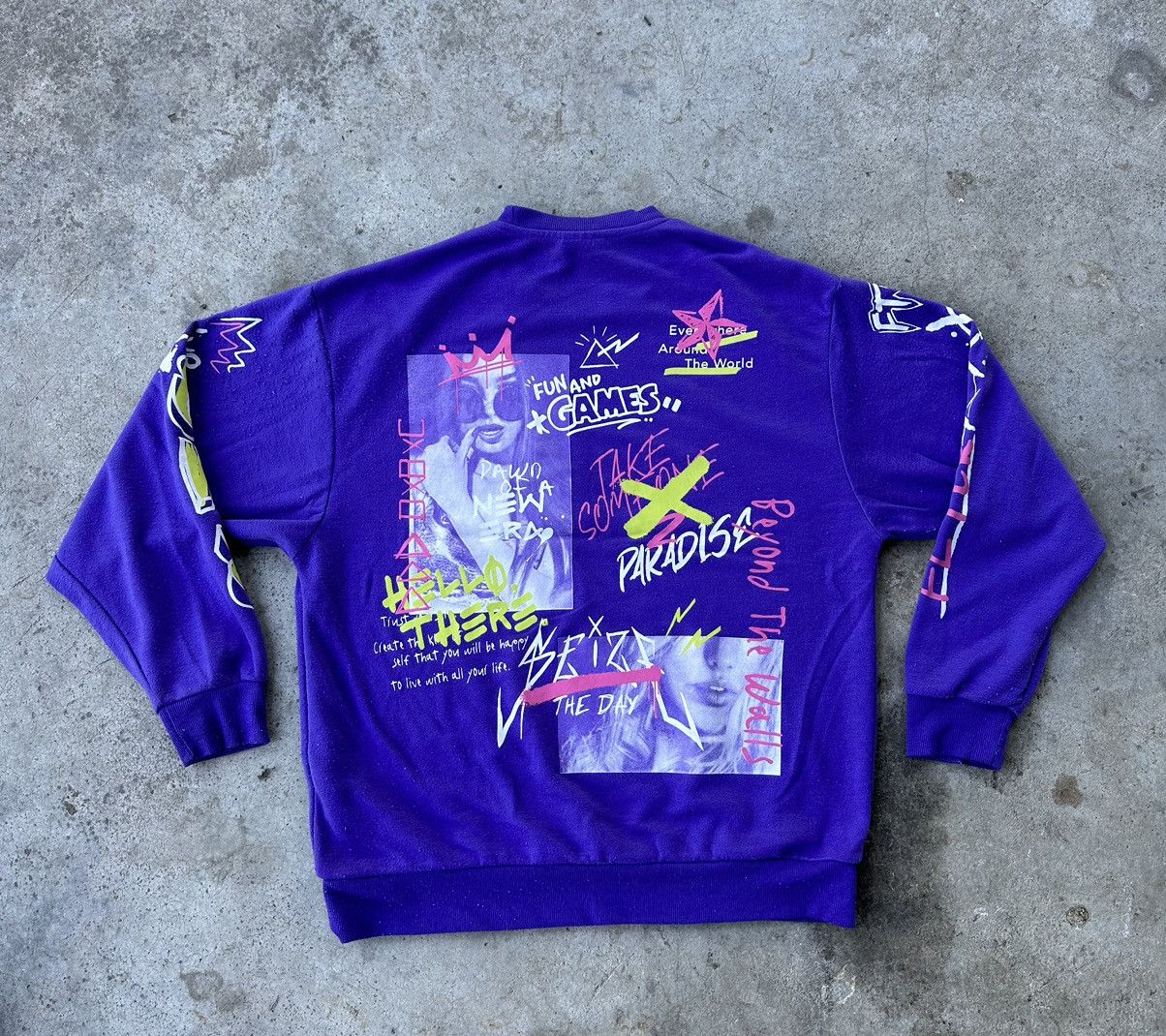 Japanese Brand Refeze fun and games sweatshirt Size US M / EU 48-50 / 2 - 1 Thumbnail