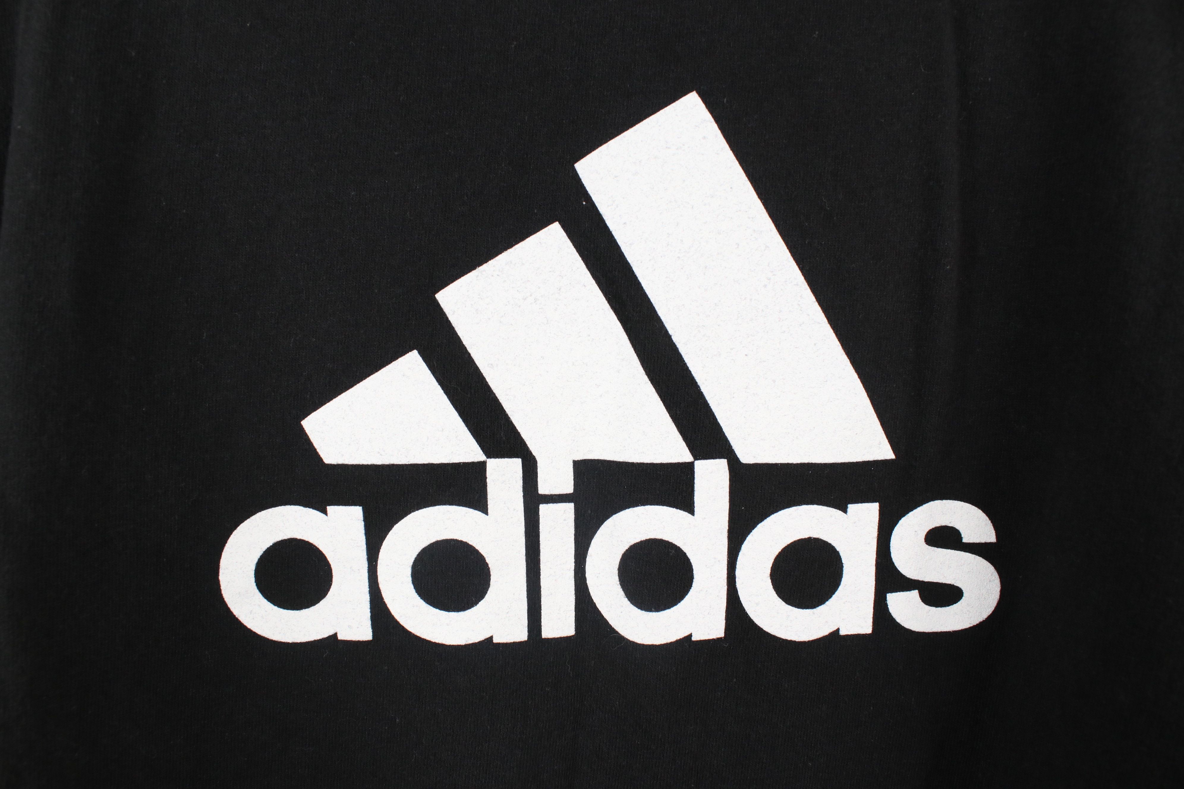 Adidas × Vintage Vintage Adidas Madonna University Volleyball T-Shirt Black Size US L / EU 52-54 / 3 - 8 Thumbnail