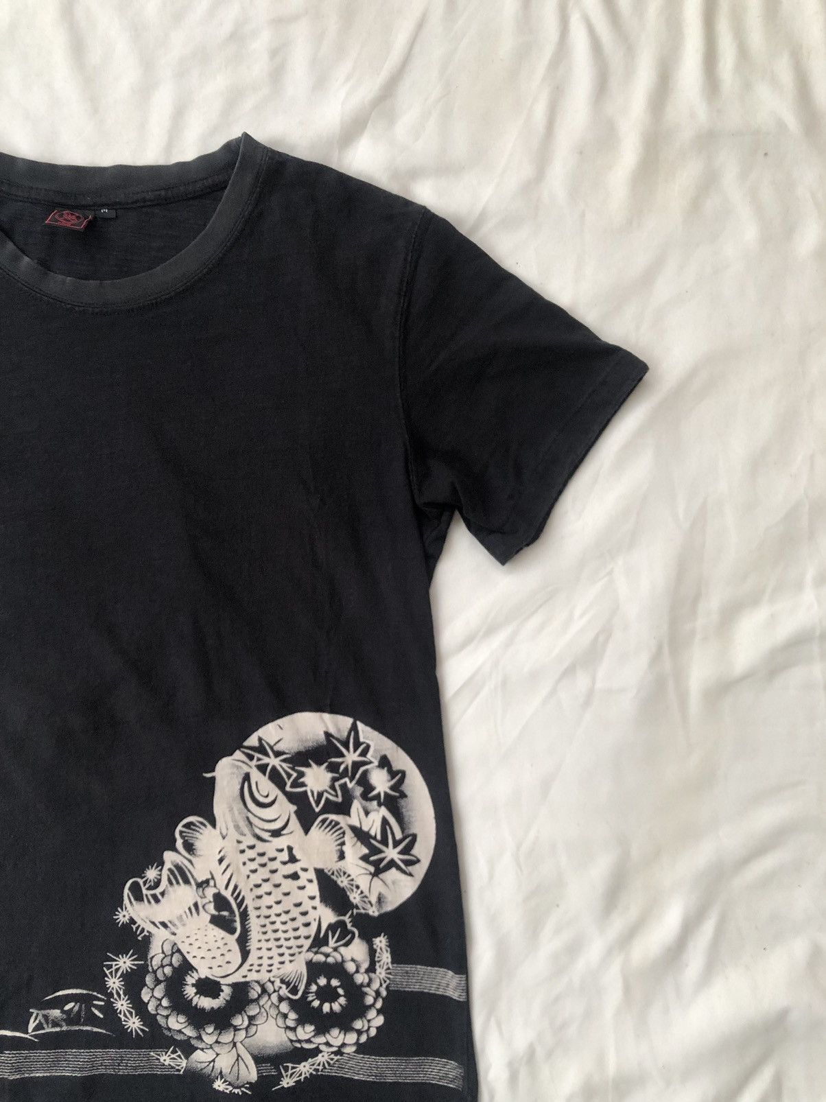 Le Grande Bleu (L.G.B.) Poem Gothic Koi Fish japan Sukajan Style Size US M / EU 48-50 / 2 - 7 Thumbnail
