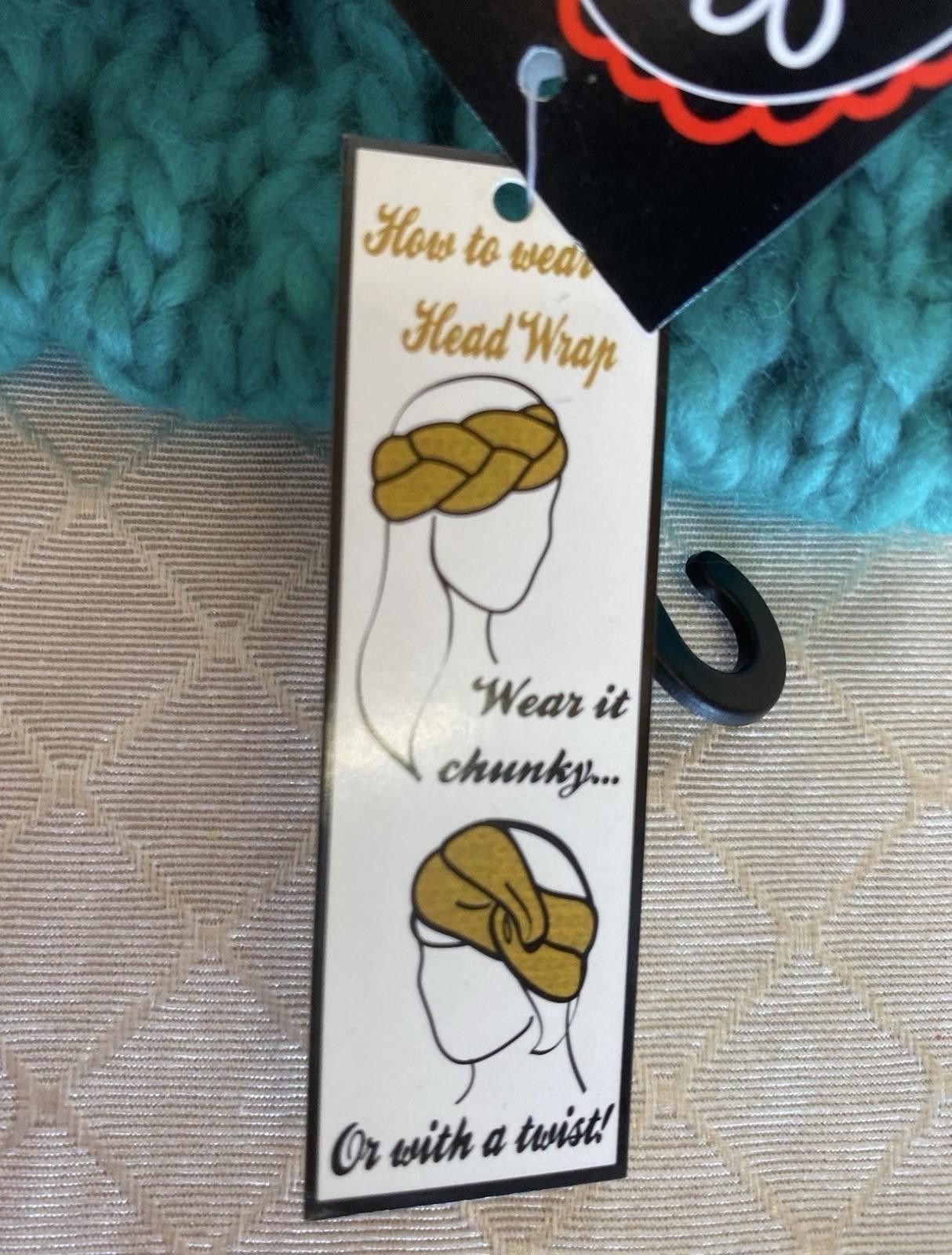 Other Collection Eighteen Head Wrap Band Women's Chunky NWT Size ONE SIZE - 4 Thumbnail