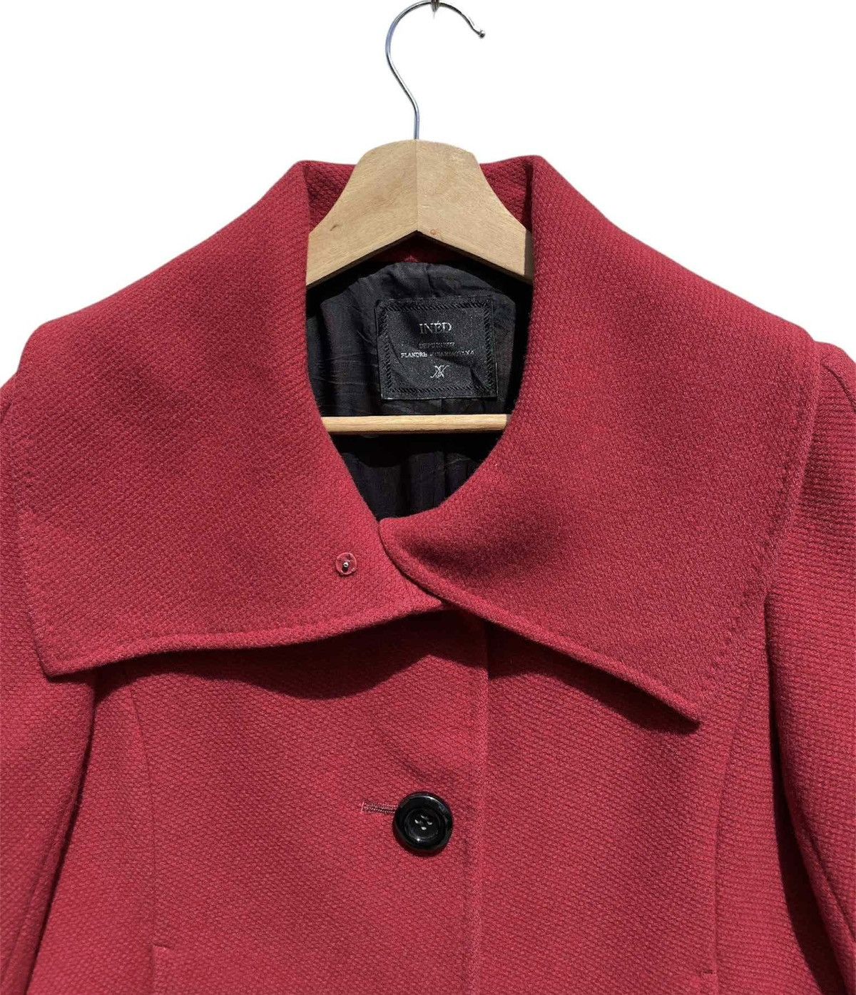 Yohji Yamamoto 🔥Accept Binding Offer🔥 Ined By Yohji Yamamoto Wool Peacoat Size S / US 4 / IT 40 - 5 Thumbnail