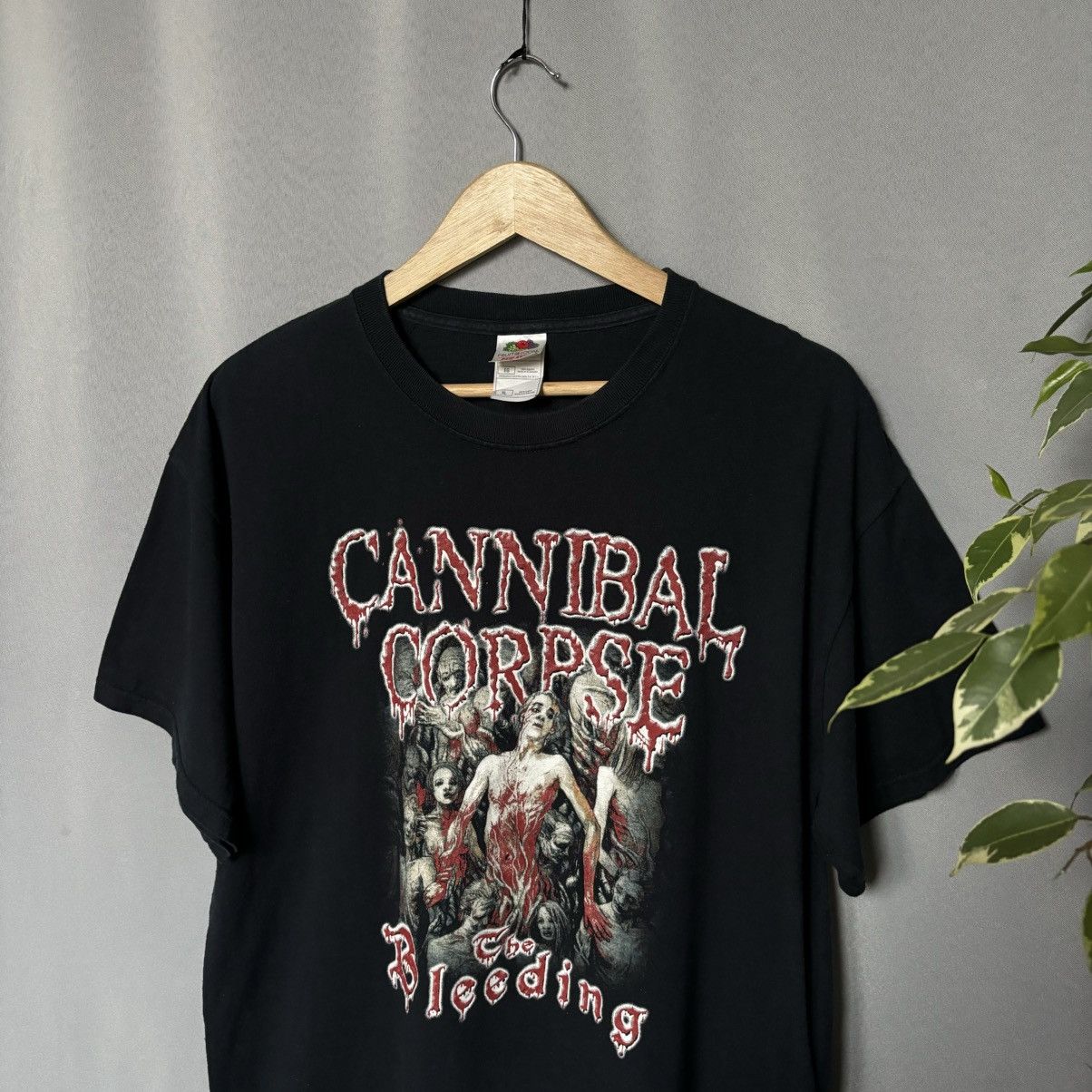 Band Tees Cannibal Corpse Bleeding 2008 vintage rare t-shirt Size US XL / EU 56 / 4 - 2 Thumbnail