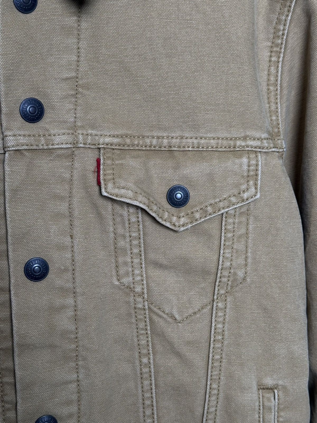 Levi's LEVI'S JUSTIN TIMBERLAKE CANVAS TRUCKER JACKET Size US S / EU 44-46 / 1 - 5 Thumbnail