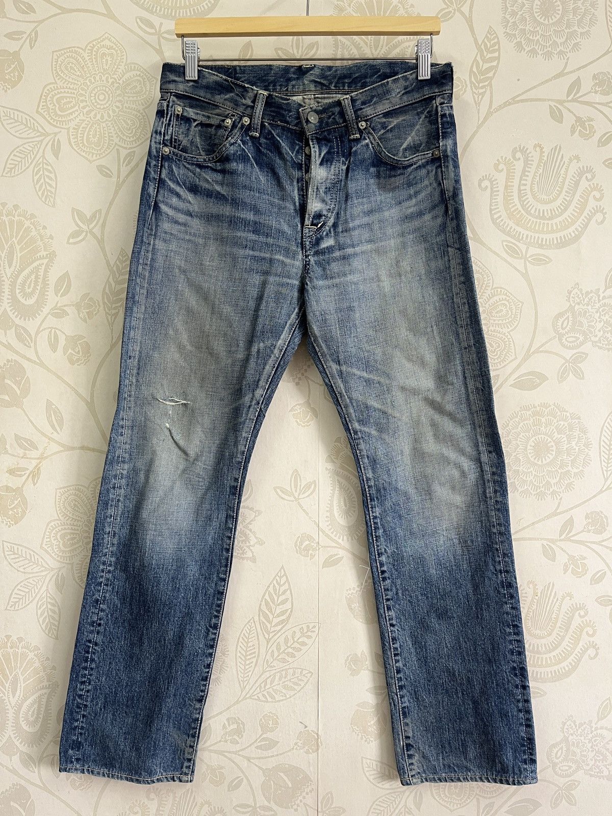 Vintage Omnigod Buttons Denim Japan