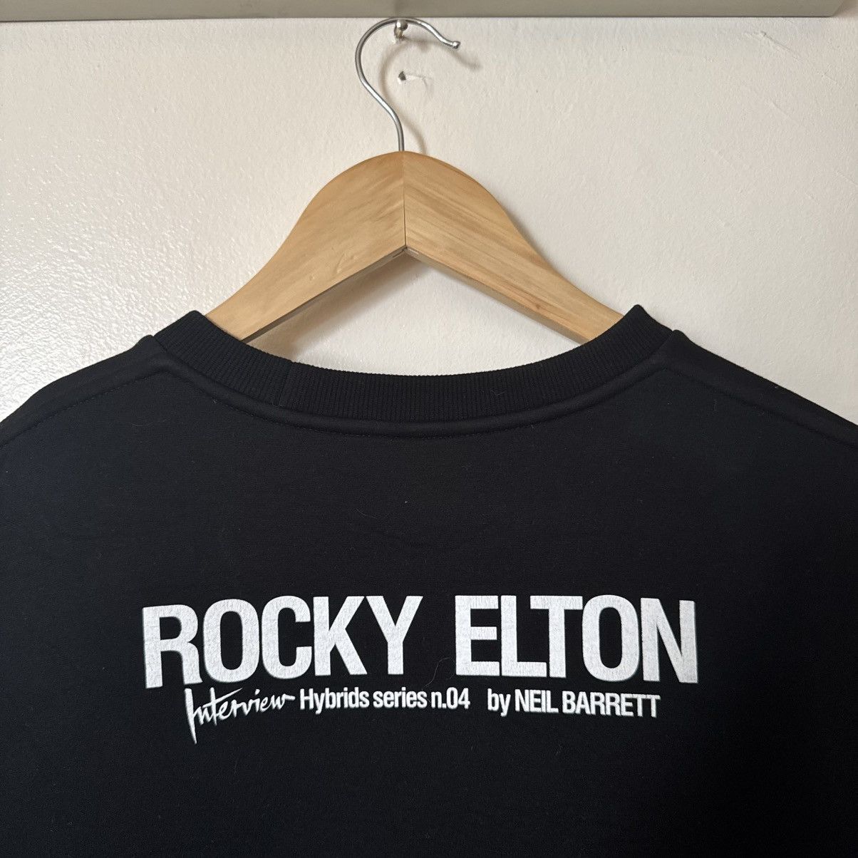 A$AP Rocky × Neil Barrett 2016 Neil Barrett x Interview Elton John/A$AP Rocky crewneck Size US S / EU 44-46 / 1 - 7 Thumbnail
