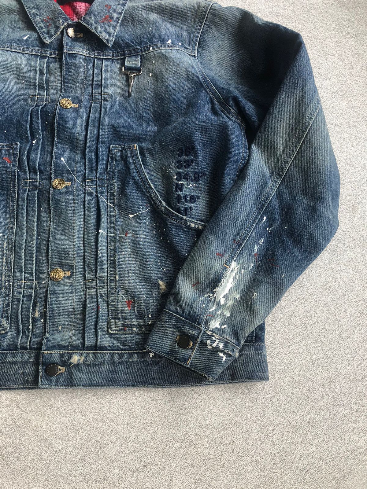 Reese Cooper RARE❤️‍🔥Reece Cooper AW/2018 Boxy painter denim jacket Size US L / EU 52-54 / 3 - 8 Thumbnail