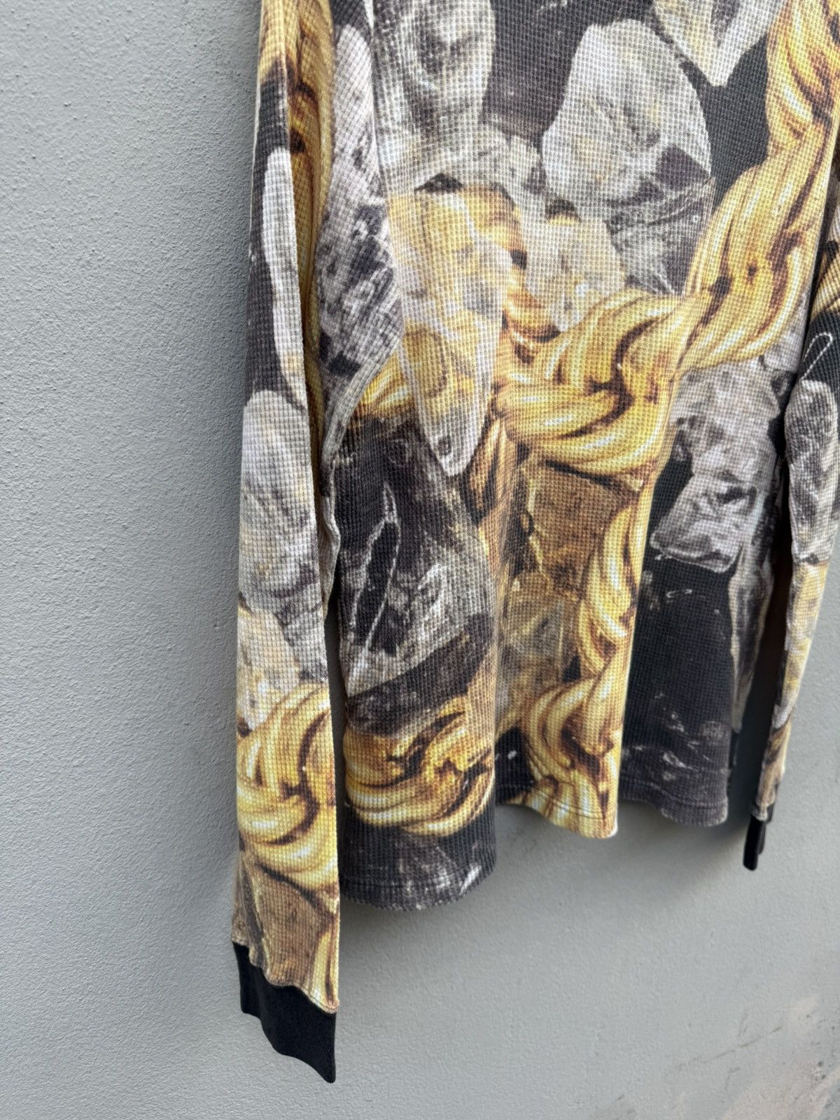 PHENOMENON ARCHIVED‼️2000s PHENOMENON Gold Chains Fullprint Waffle Tee Size US L / EU 52-54 / 3 - 16 Thumbnail