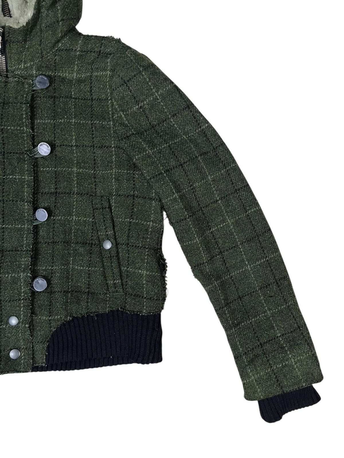 Harris Tweed Rag & Bone Harris Tweed Lampo Zipper Italian Lamb Shearling Size XS / US 0-2 / IT 36-38 - 6 Thumbnail