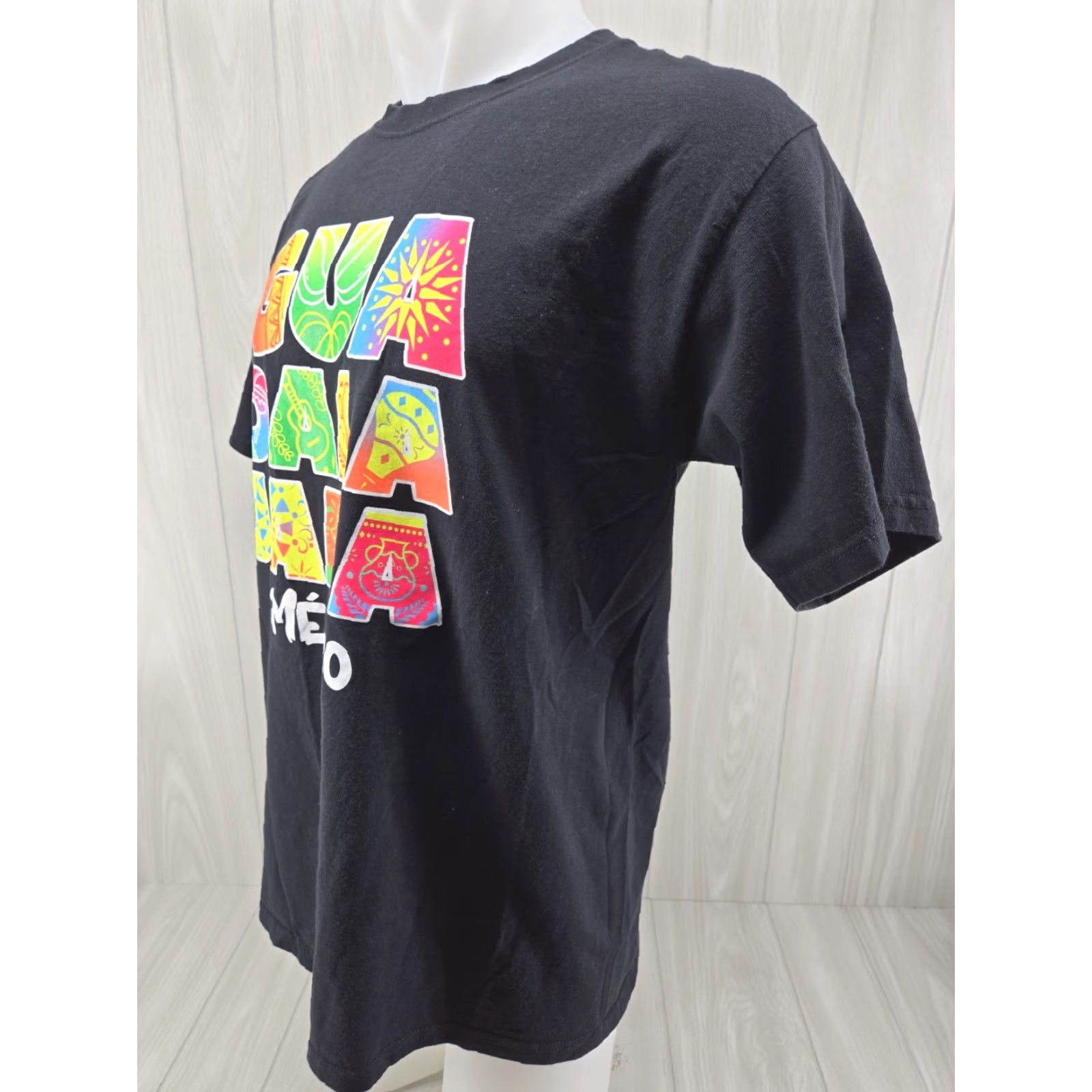 Vintage VINTAGE Guadalajara Mexico Soccer T-Shirt Large Black Mens Nike? Size US L / EU 52-54 / 3 - 4 Thumbnail