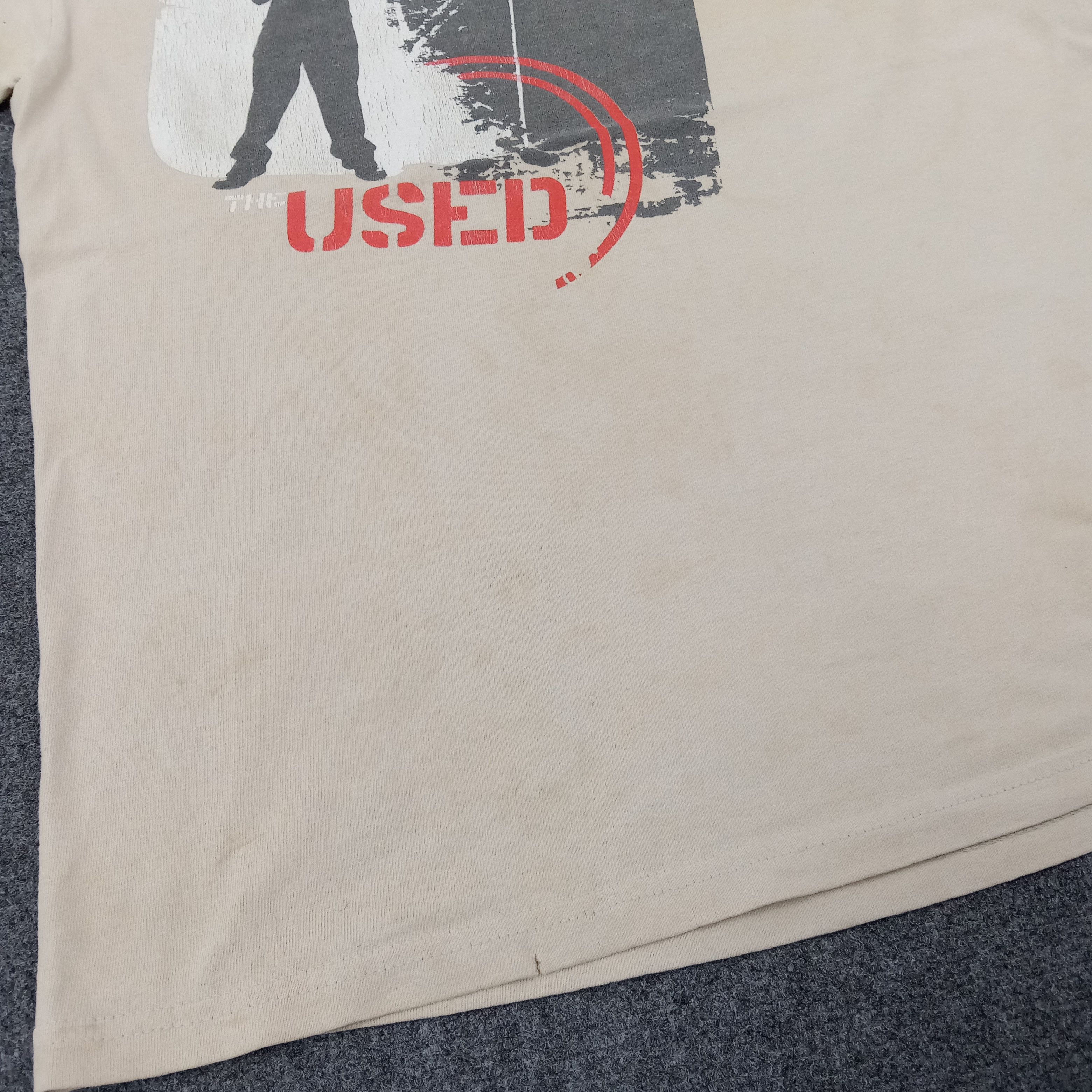 Band Tees The Used American Rock Band Tshirt C267N32 Size US M / EU 48-50 / 2 - 4 Thumbnail