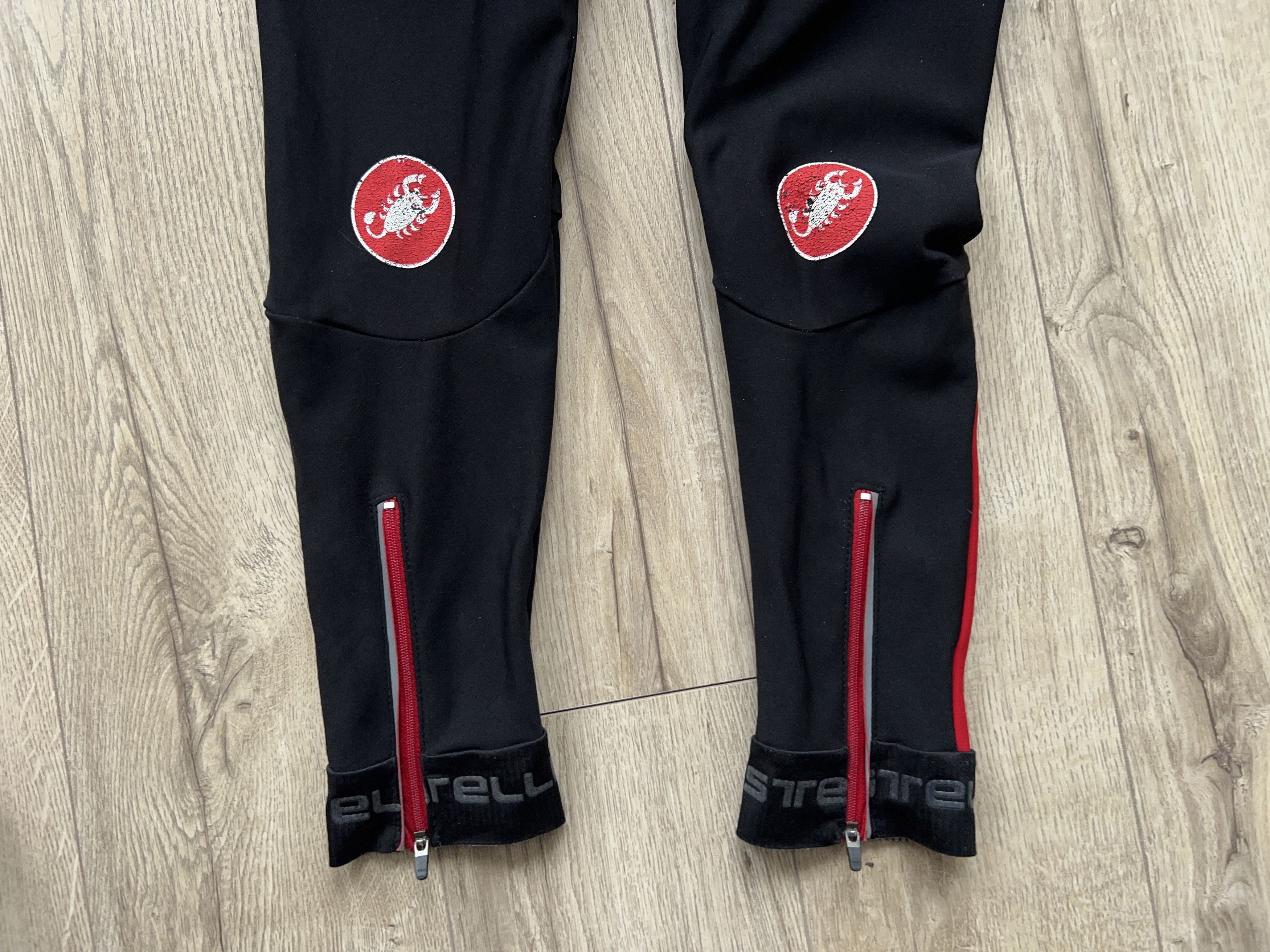 Other Castelli Rosso Corsa Bib Shorts Black With Straps Cycling Size US 38 / EU 54 - 8 Thumbnail