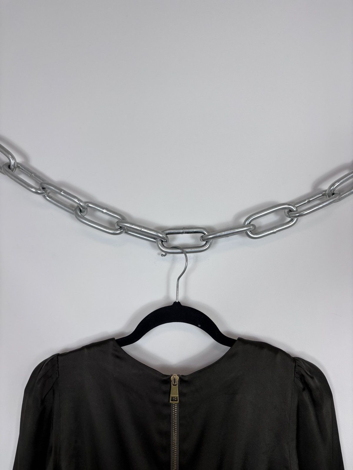 Burberry Burberry London Women’s Khaki Long Sleeve Blouse Top Size XS / US 0-2 / IT 36-38 - 18 Thumbnail